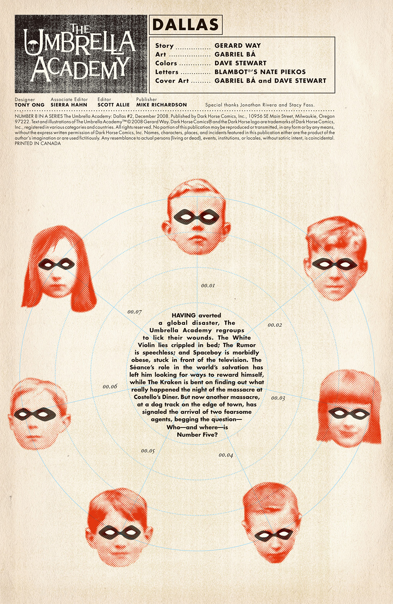 Read online The Umbrella Academy: Dallas comic -  Issue #2 - 1
