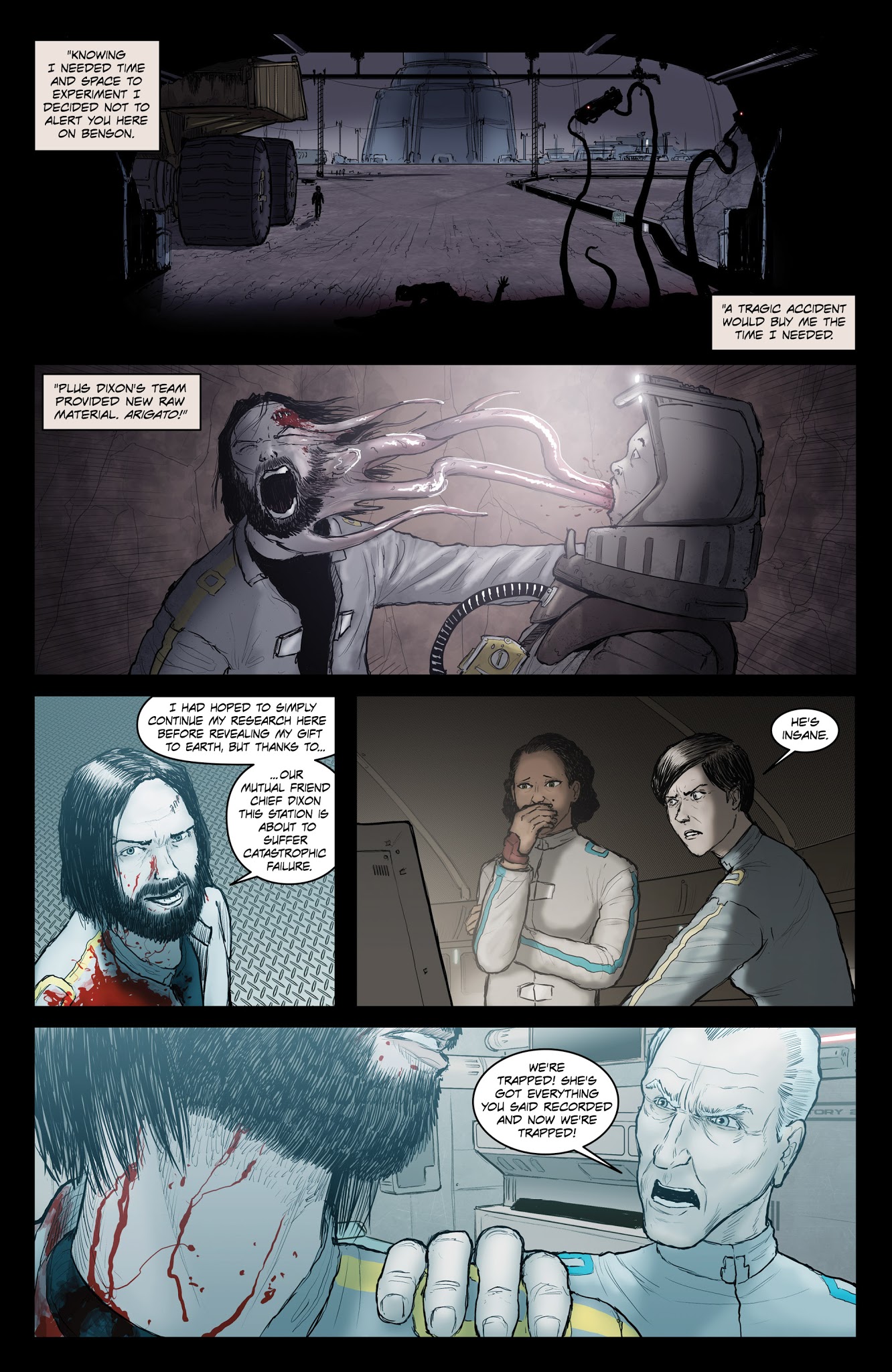 Read online John Carpenter's Tales of Science Fiction: Vortex comic -  Issue #7 - 22