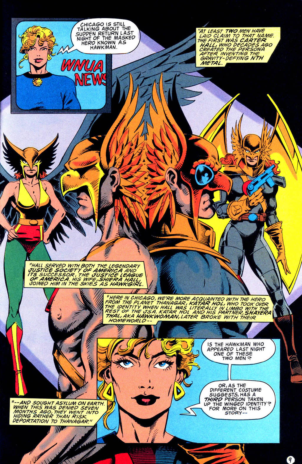 Hawkman (1993) Issue #1 #4 - English 10