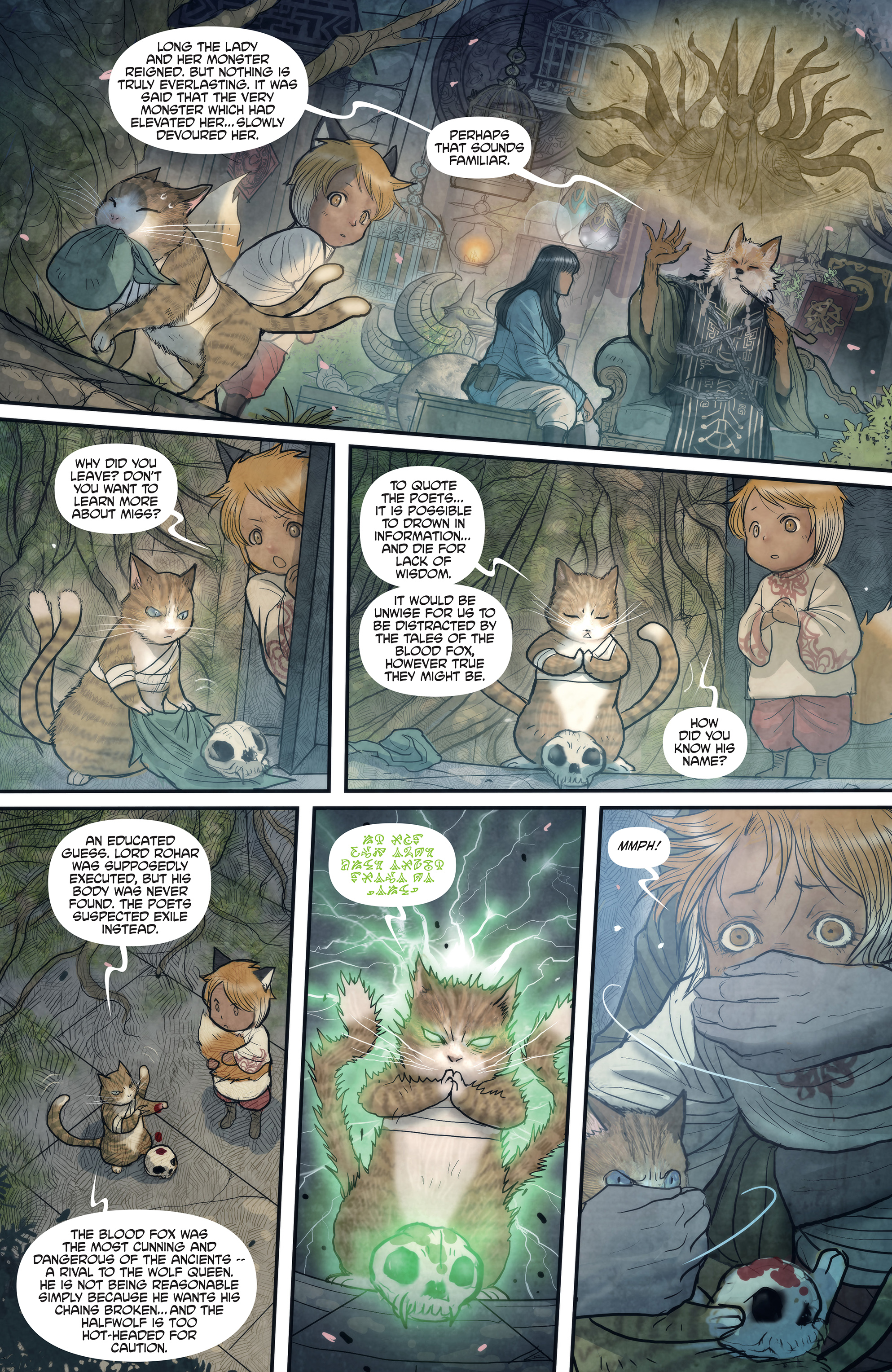 Read online Monstress comic -  Issue #11 - 12