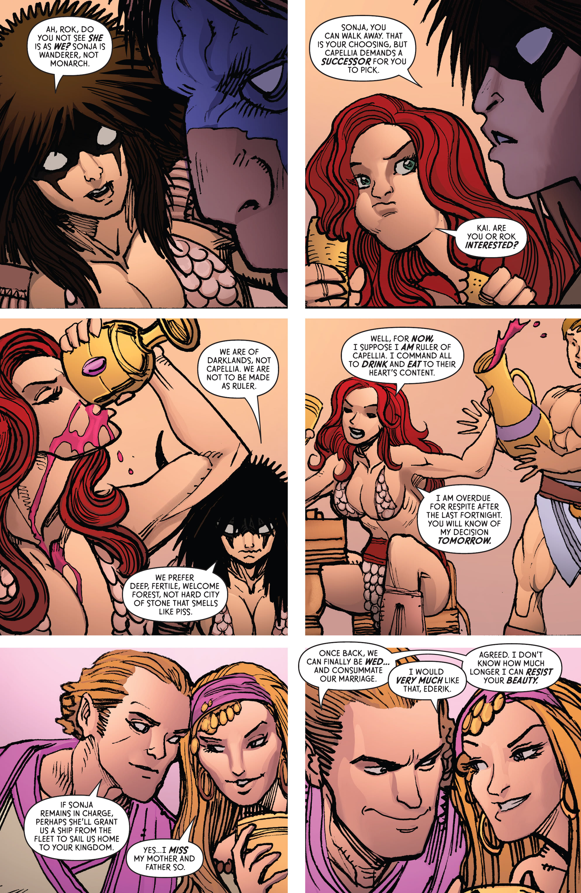 Read online The Invincible Red Sonja comic -  Issue #9 - 15