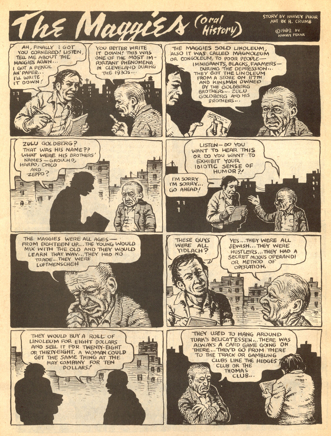 Read online American Splendor (1976) comic -  Issue #7 - 6