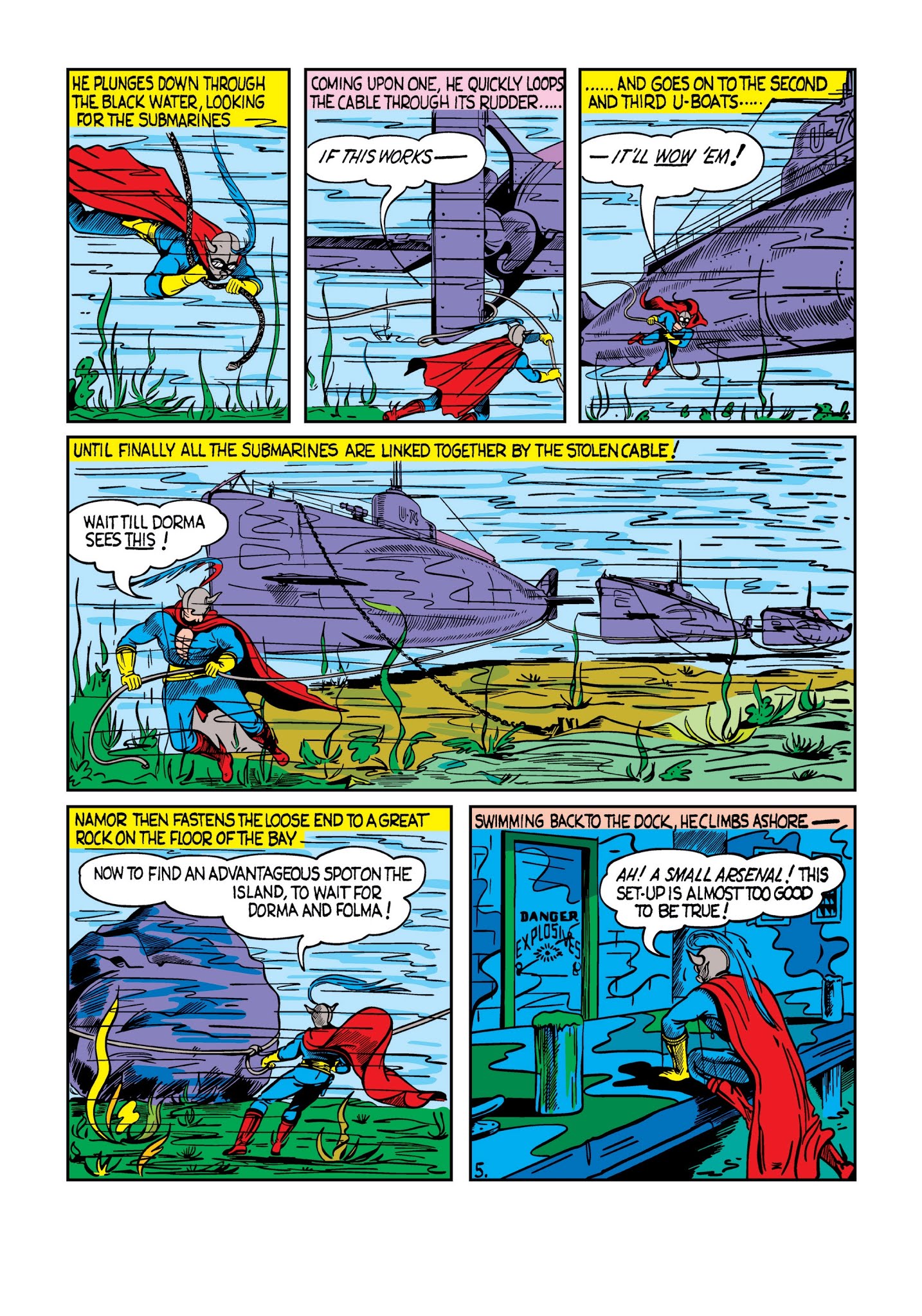 Read online Marvel Masterworks: Golden Age Marvel Comics comic -  Issue # TPB 4 (Part 1) - 94