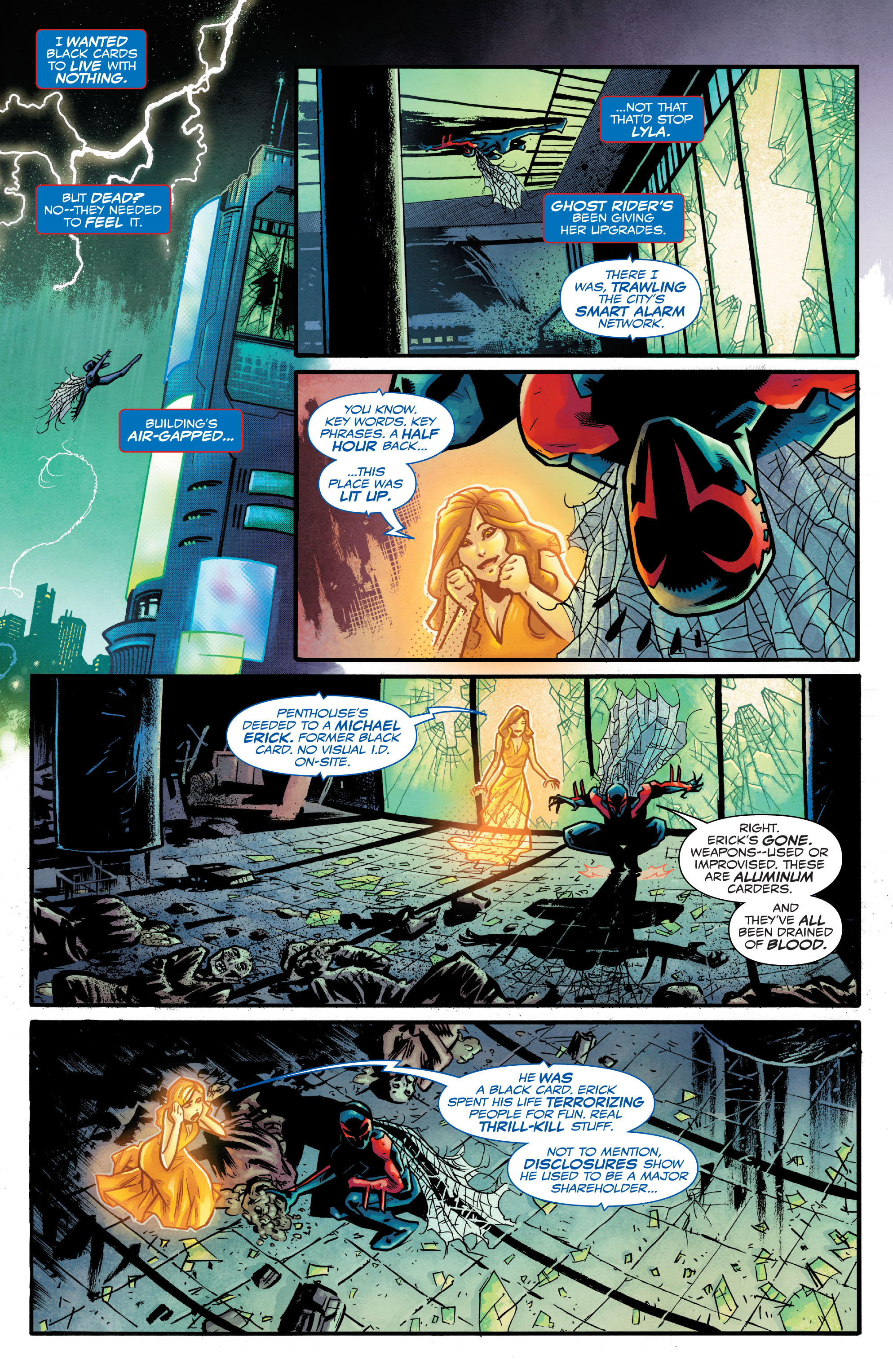 Read online Spider-Man 2099: Dark Genesis comic -  Issue #1 - 9