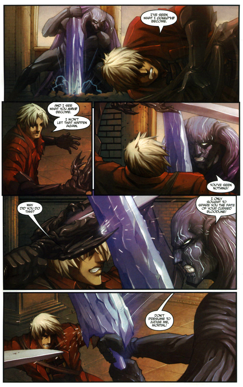 Read online Devil May Cry comic -  Issue #3 - 29