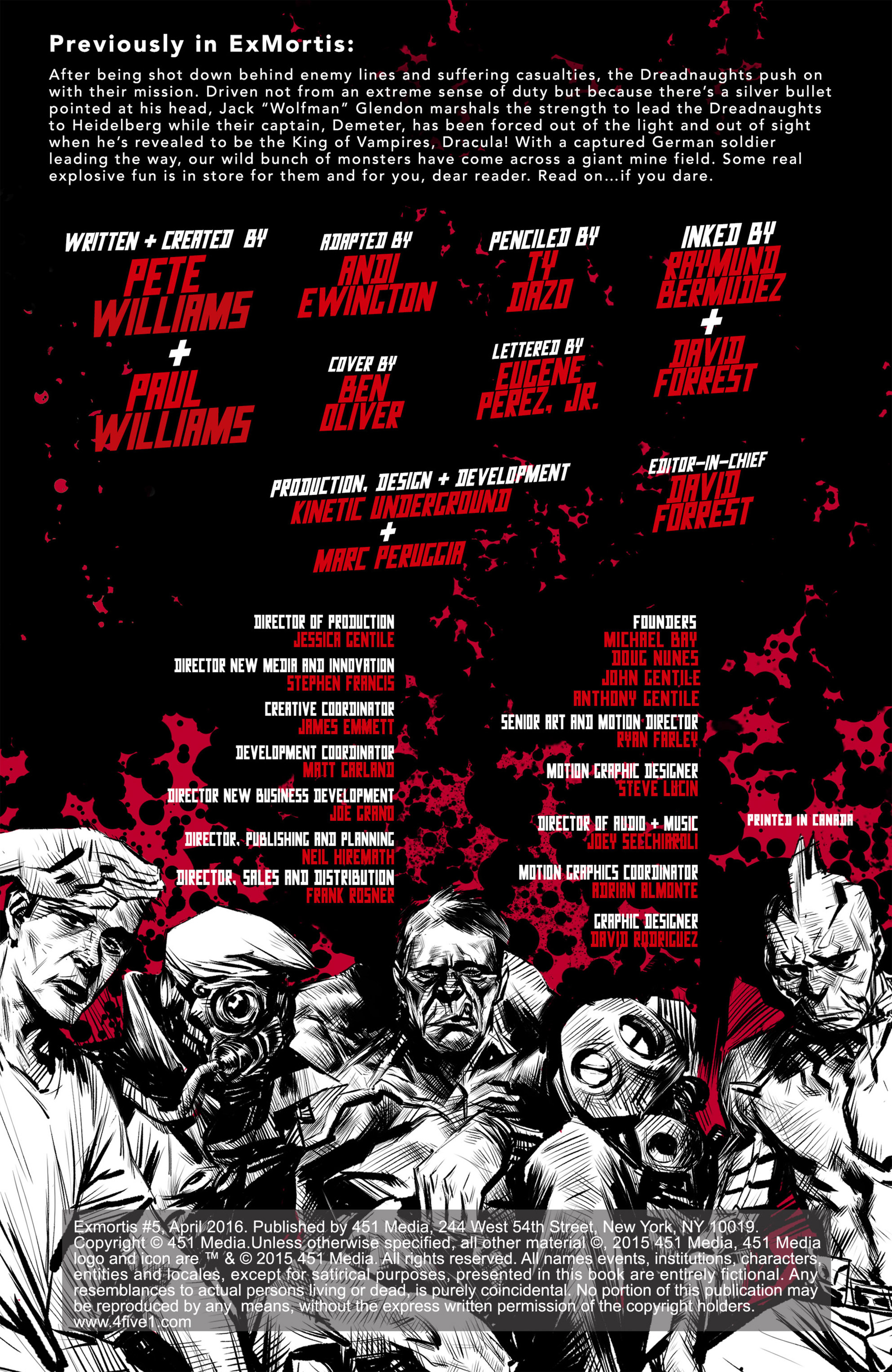 Read online Exmortis comic -  Issue #5 - 2