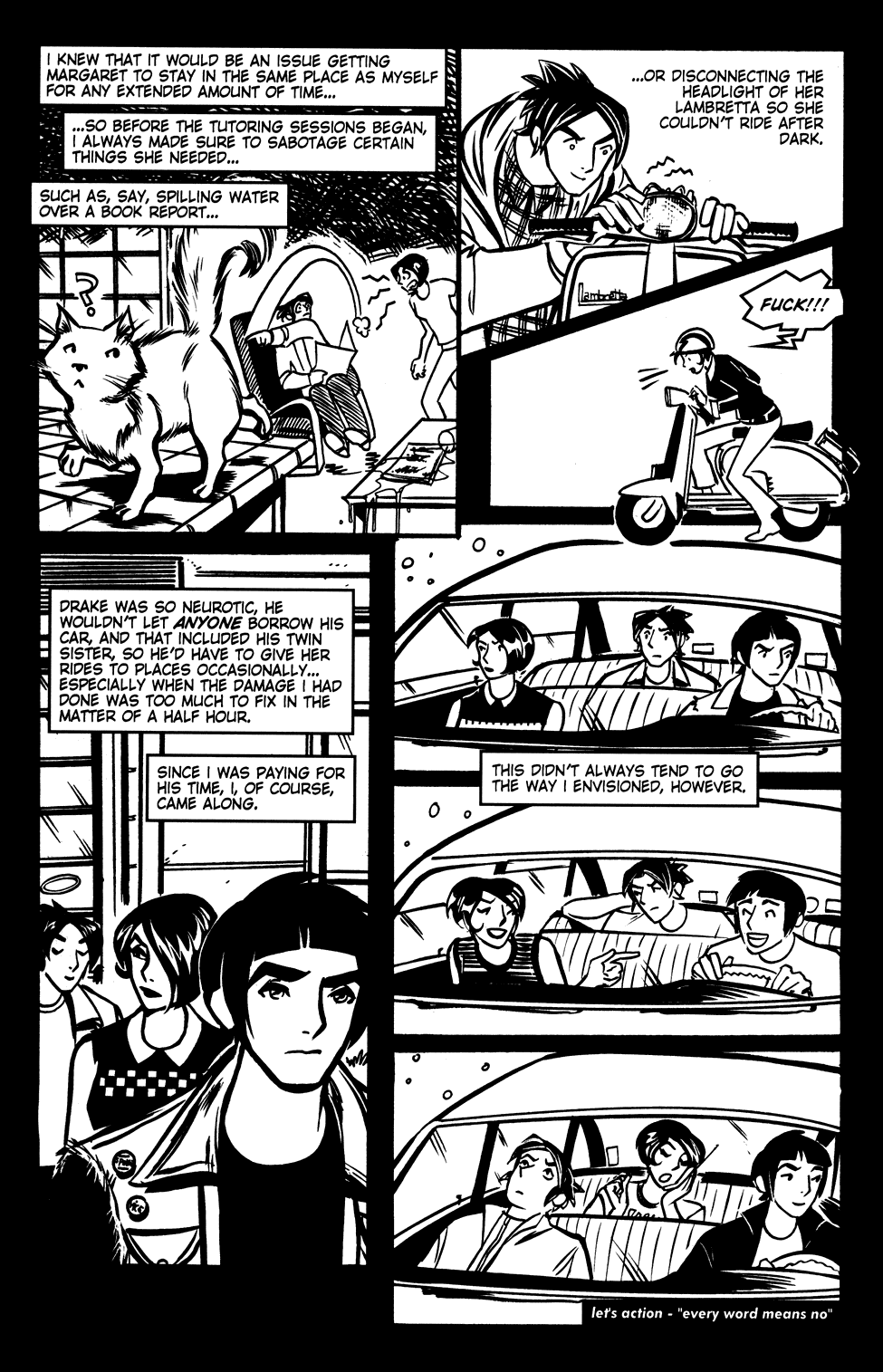 Read online Scooter Girl comic -  Issue #3 - 4