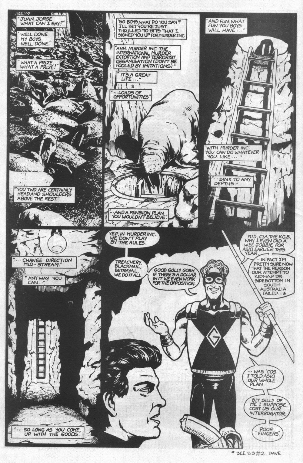 Read online Southern Squadron comic -  Issue #3 - 4
