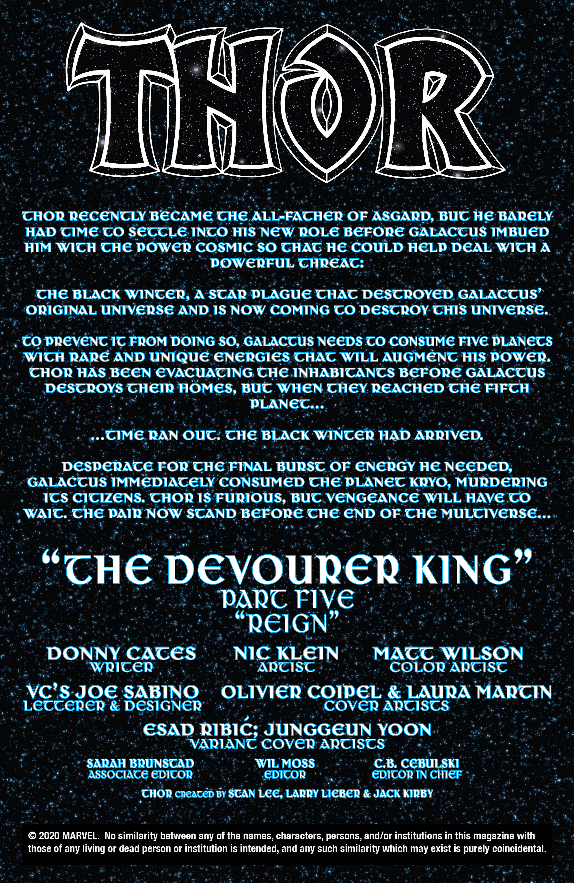 Read online Thor (2020) comic -  Issue #5 - 2
