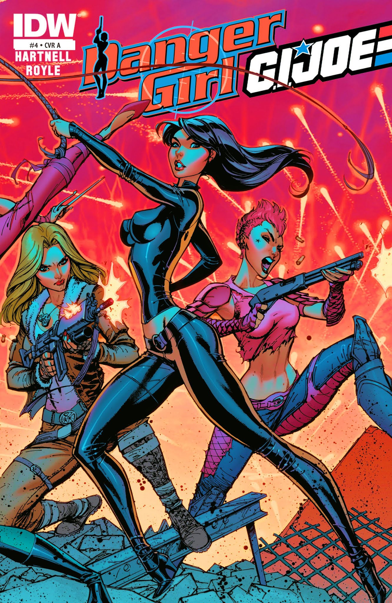 Read online Danger Girl/G.I. Joe comic -  Issue #4 - 1