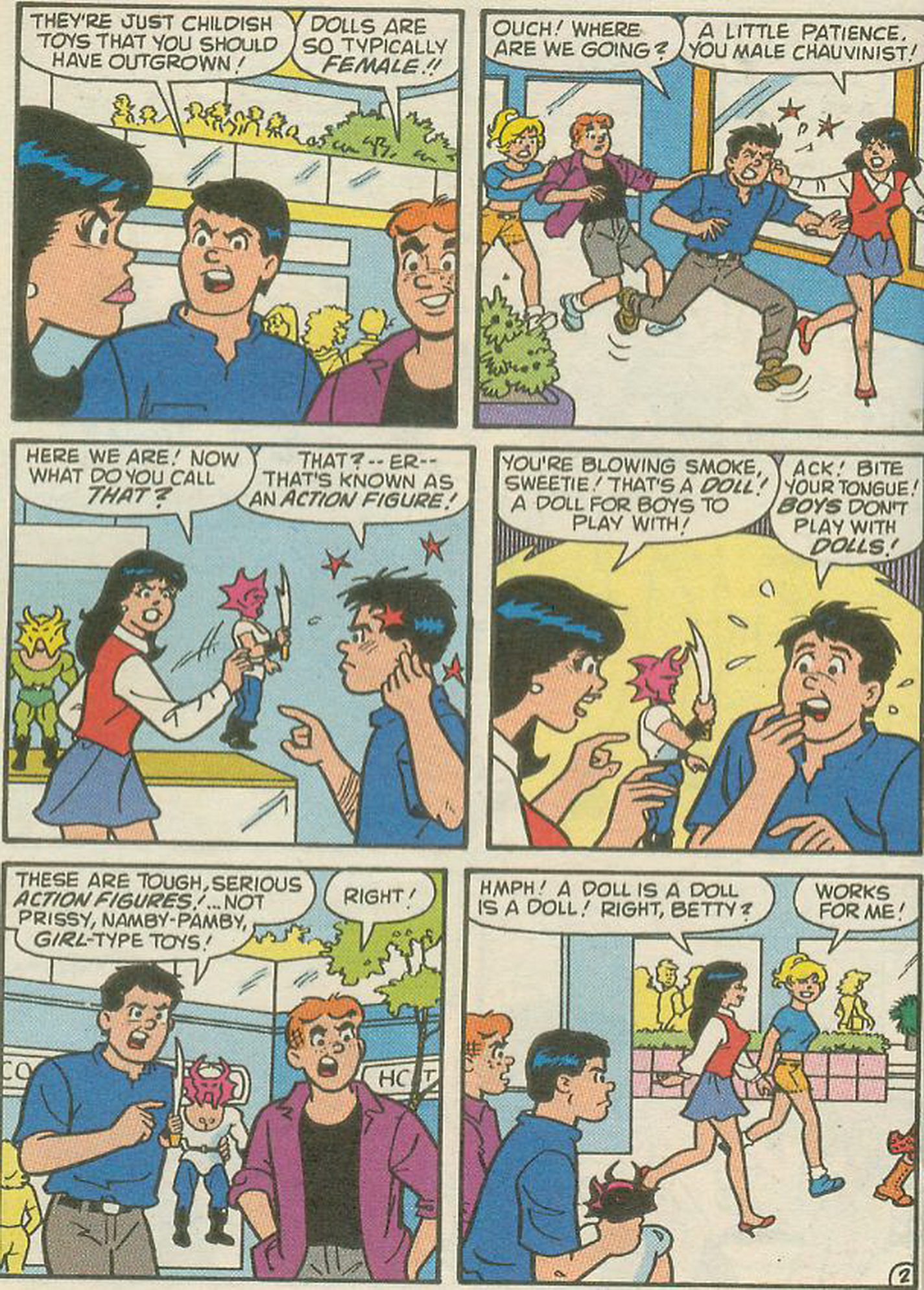 Read online Betty and Veronica Digest Magazine comic -  Issue #107 - 16