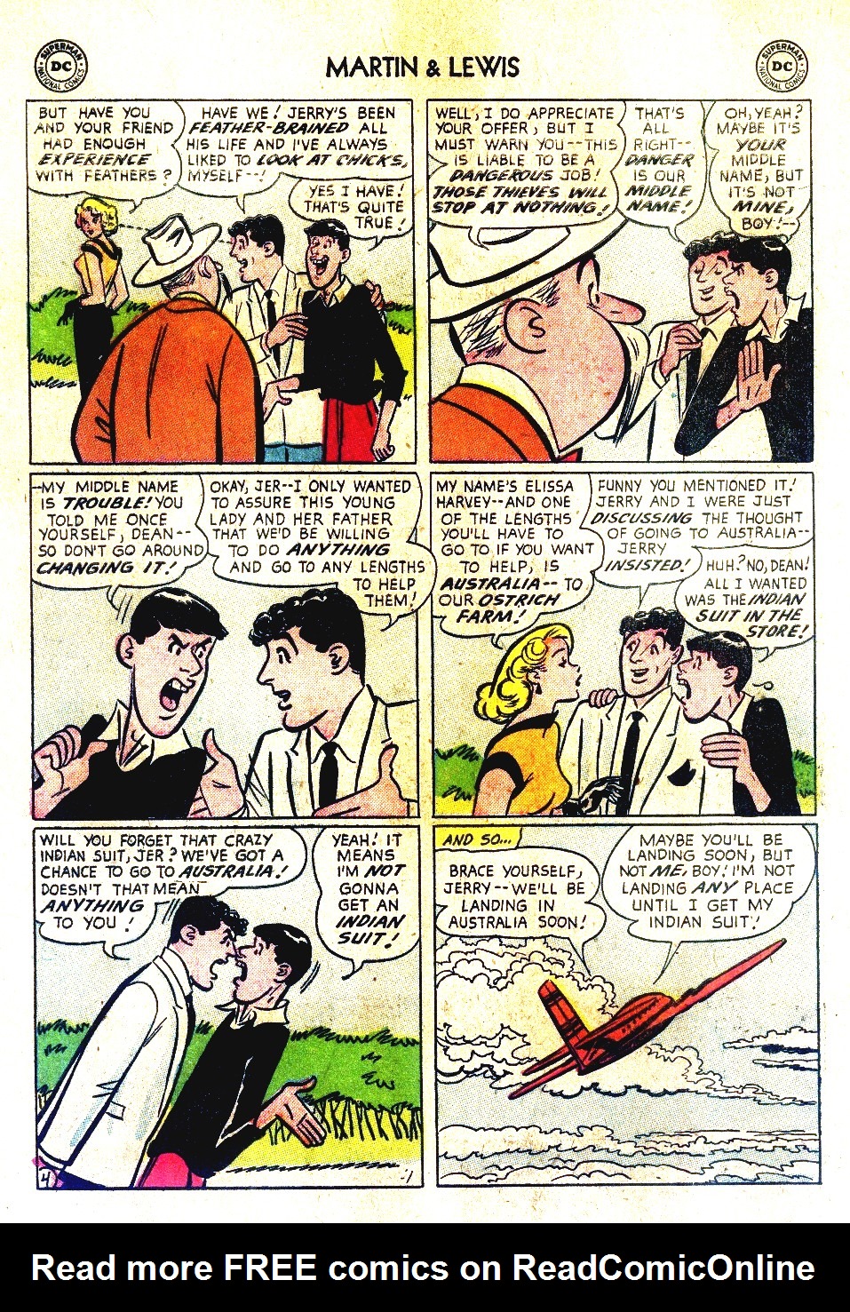 Read online The Adventures of Dean Martin and Jerry Lewis comic -  Issue #32 - 6