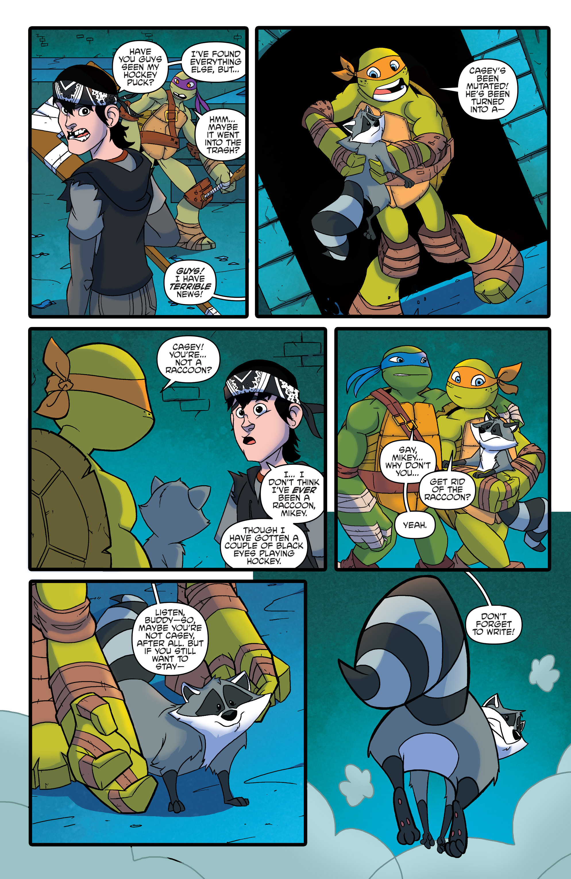 Read online Teenage Mutant Ninja Turtles New Animated Adventures comic -  Issue #17 - 21