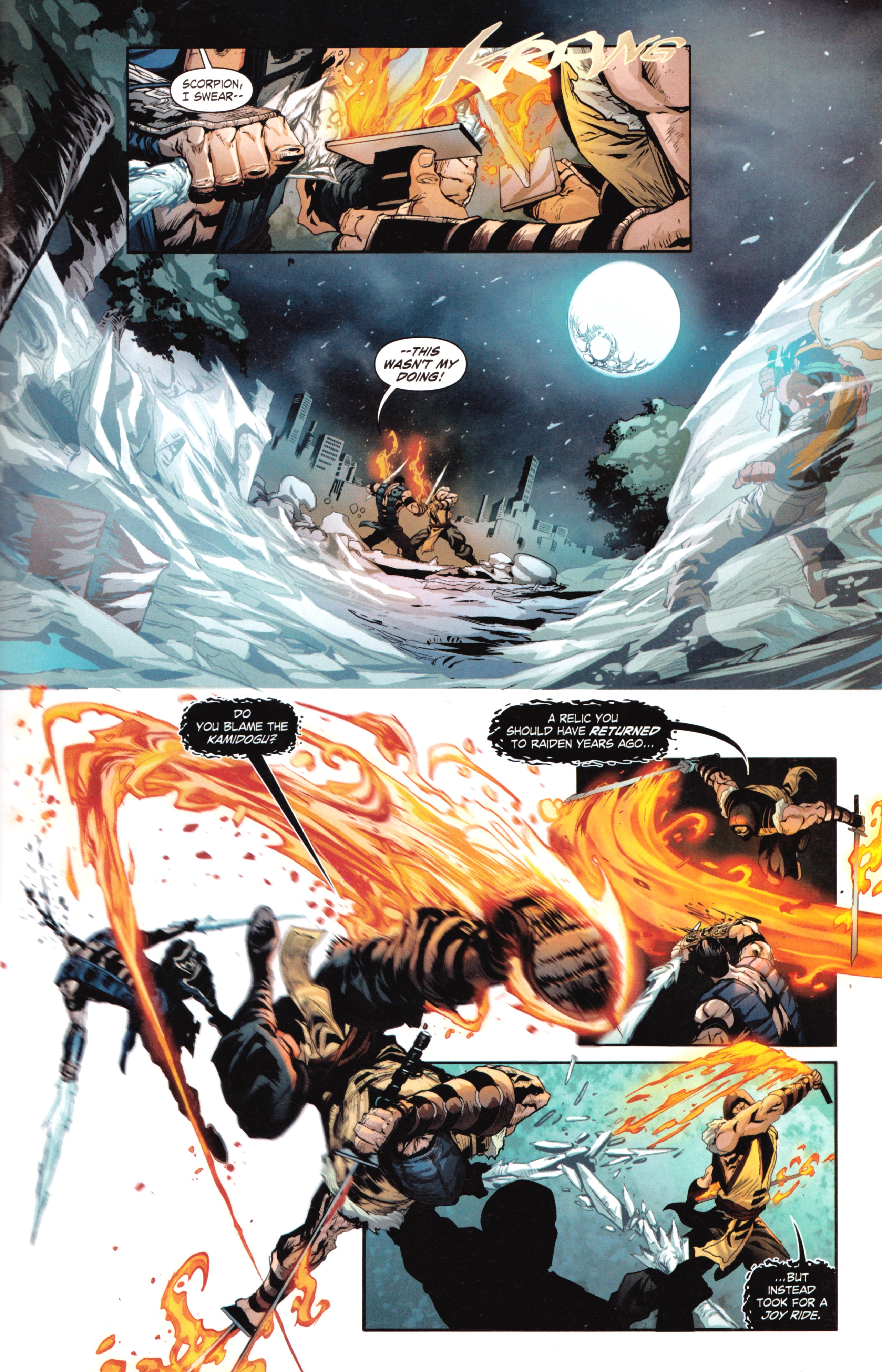 Read online Mortal Kombat X [II] comic -  Issue #5 - 31