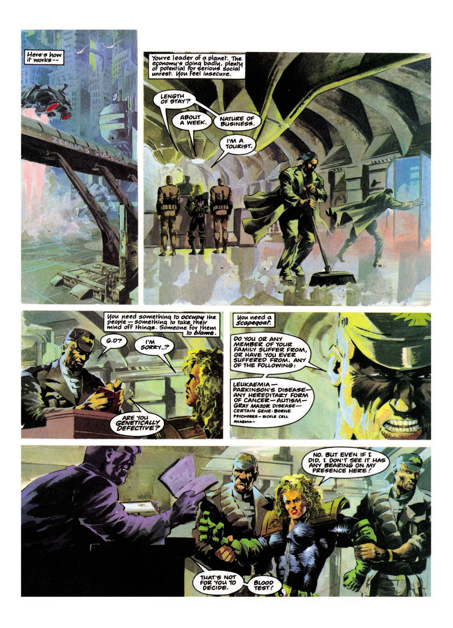 Read online Judge Anderson: The Psi Files comic -  Issue # TPB 2 - 219