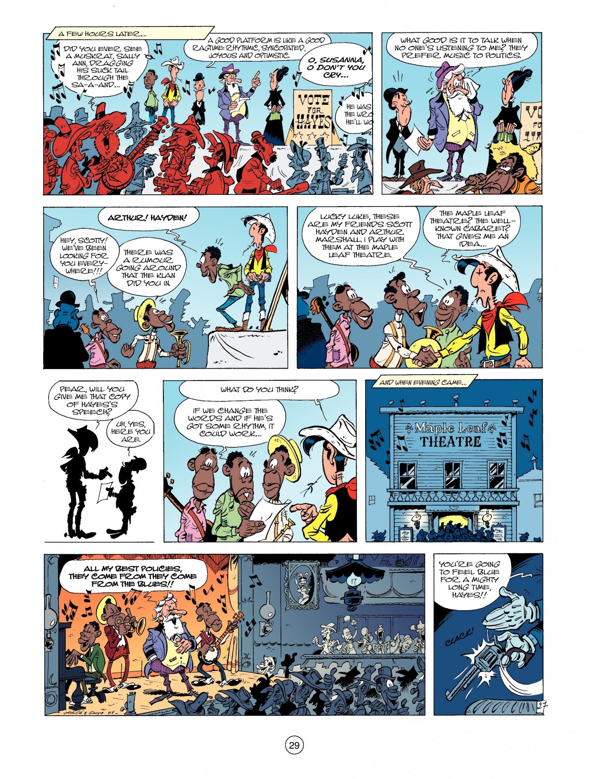 Read online A Lucky Luke Adventure comic -  Issue #39 - 29