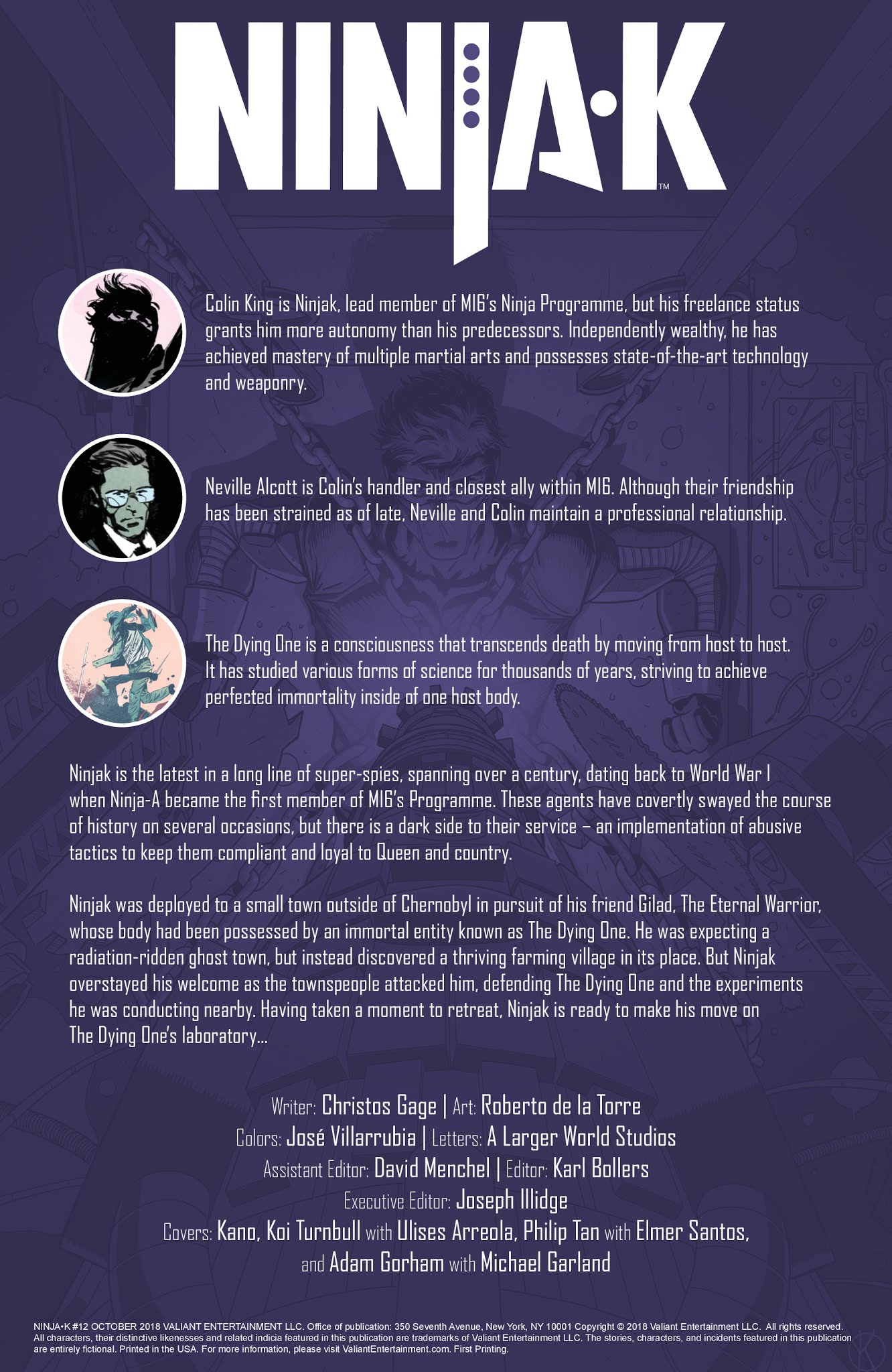 Read online Ninja-K comic -  Issue #12 - 2
