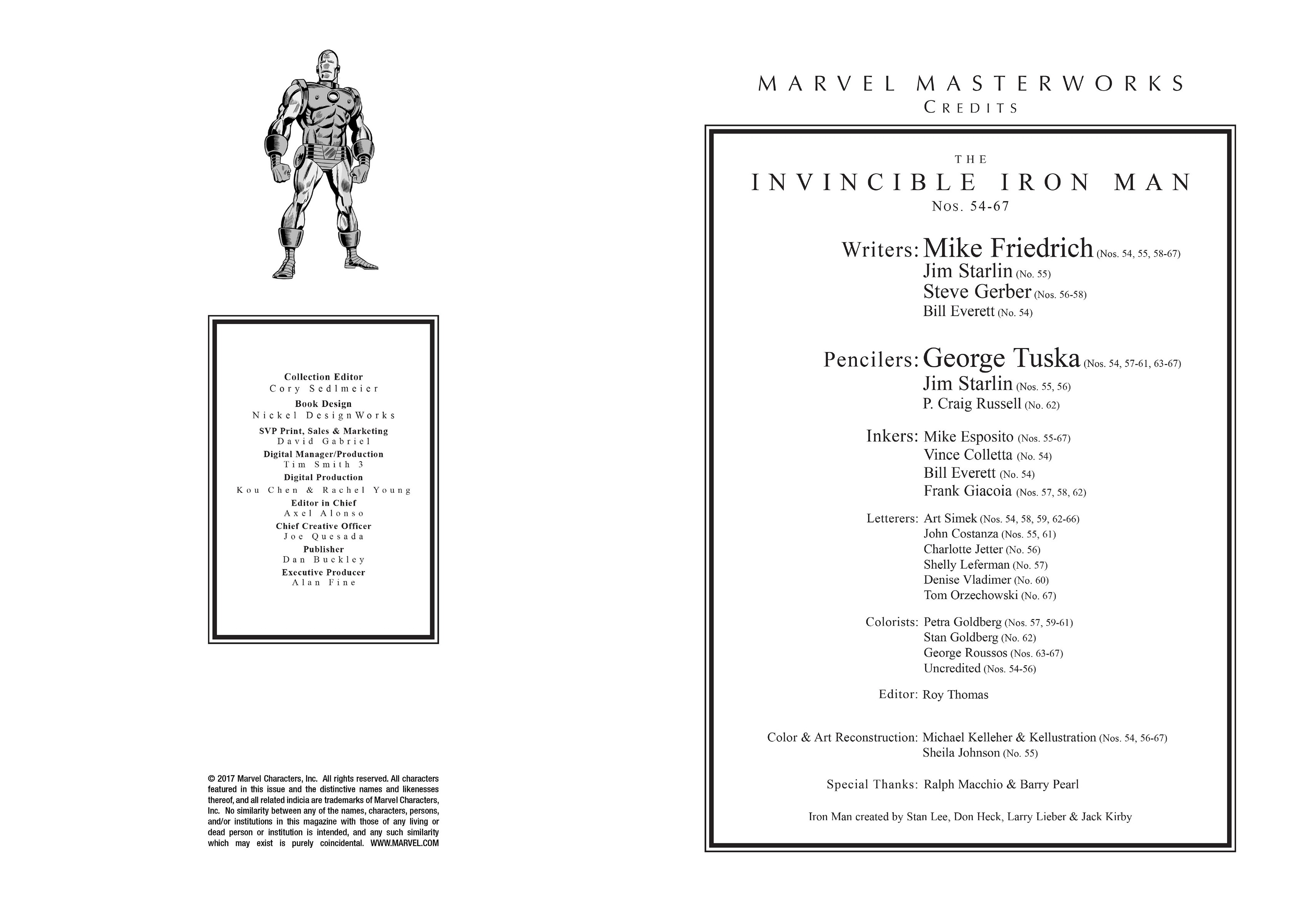 Read online Marvel Masterworks: The Invincible Iron Man comic -  Issue # TPB 9 (Part 1) - 3