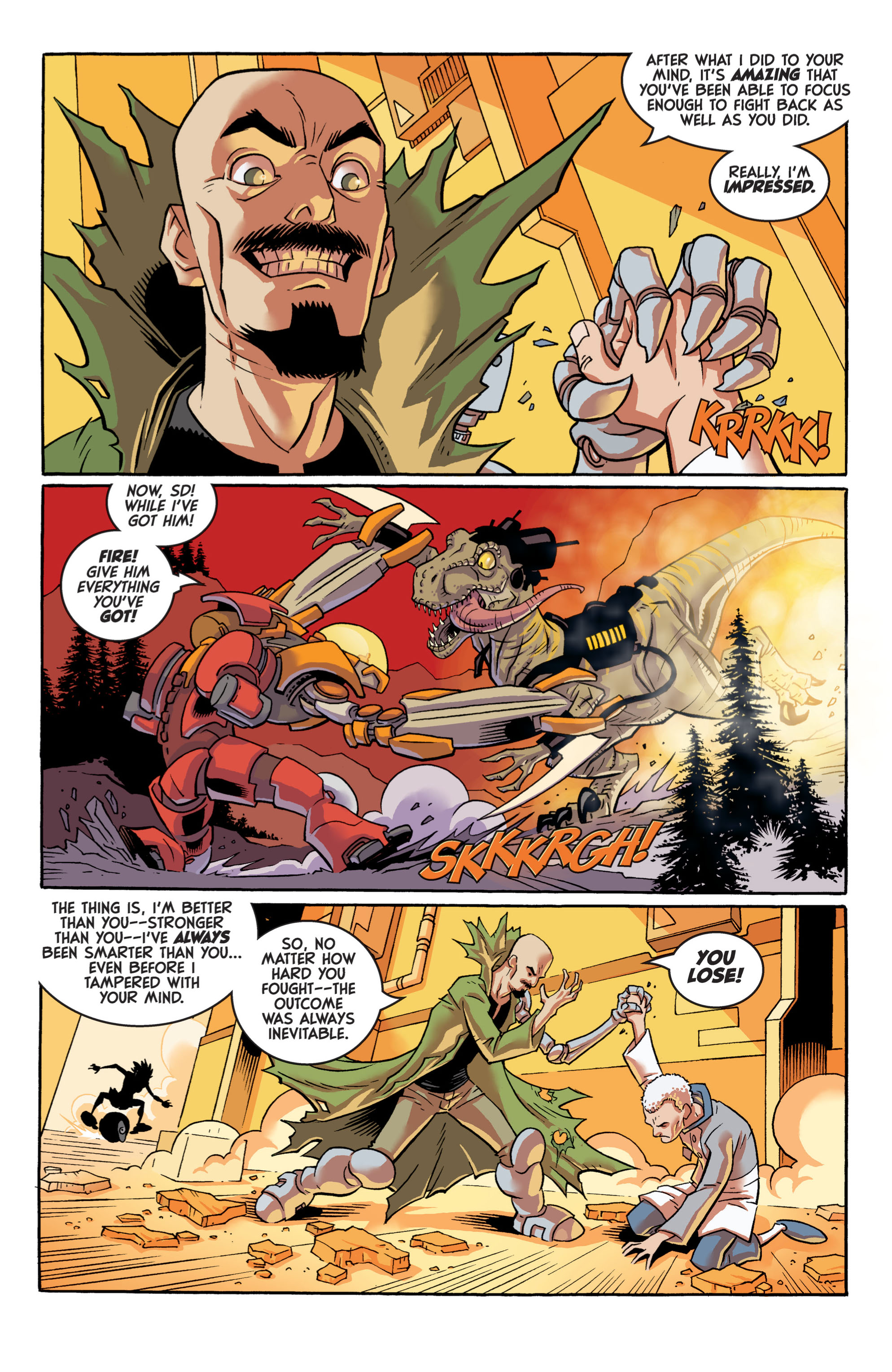 Read online Super Dinosaur (2011) comic -  Issue #5 - 13