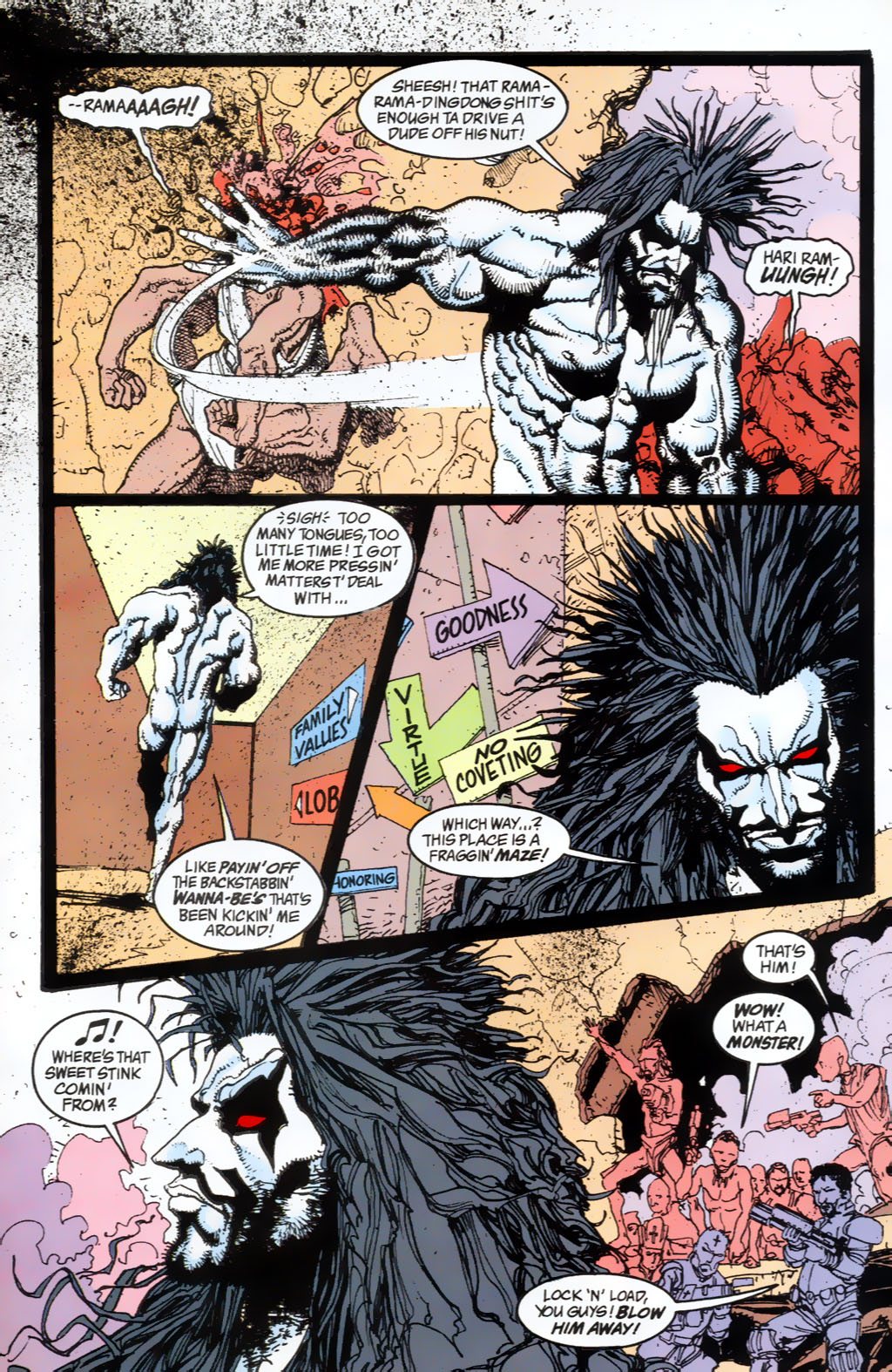 Read online Lobo's Back comic -  Issue #4 - 5