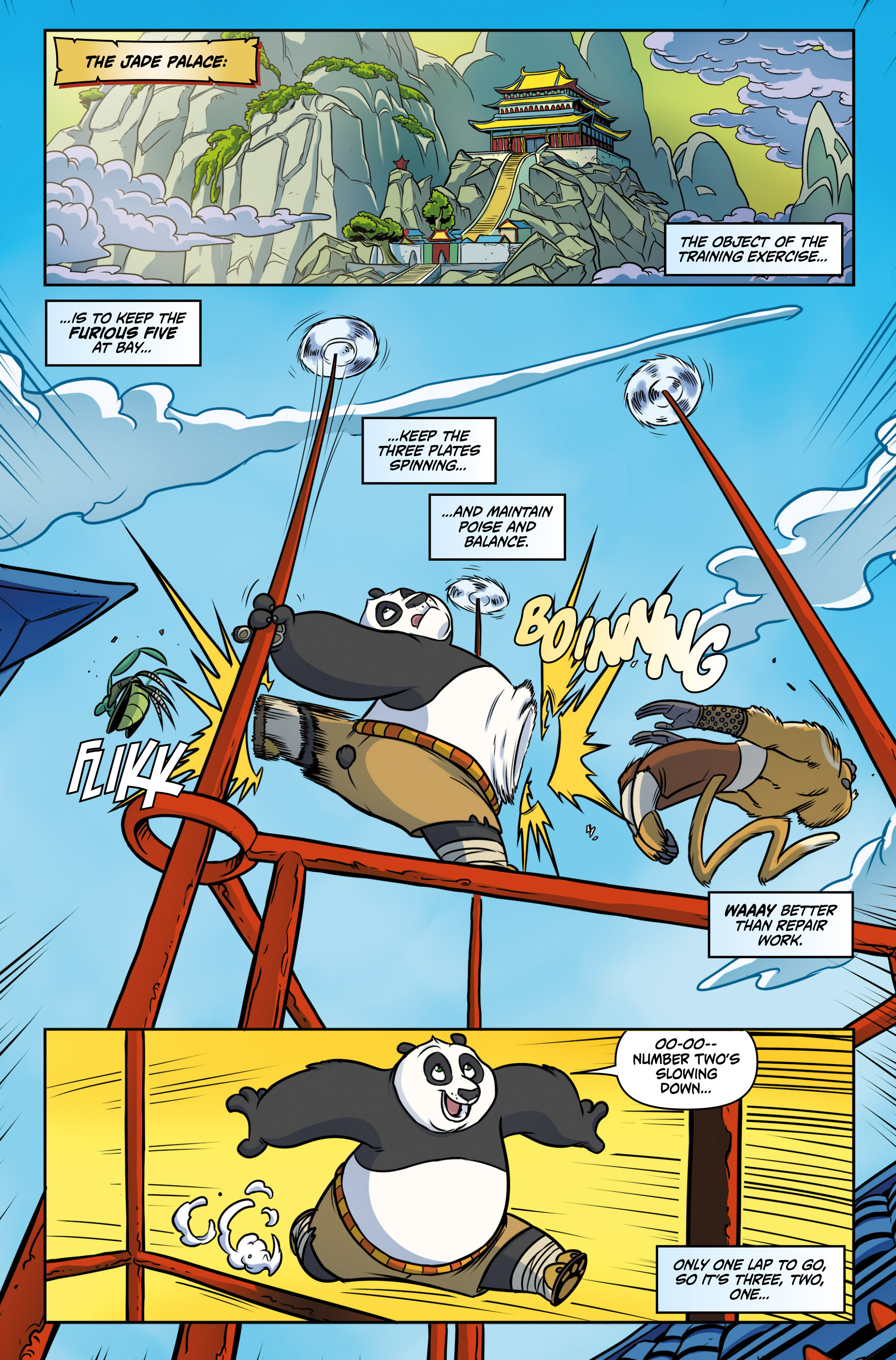 Read online DreamWorks Kung Fu Panda comic -  Issue #3 - 6