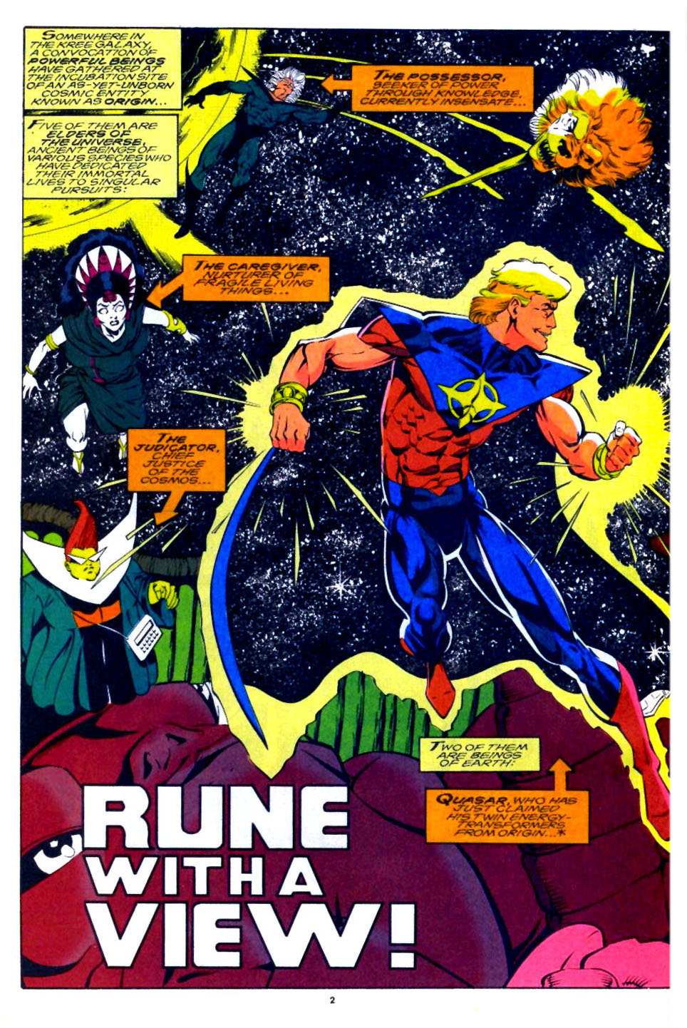 Read online Quasar comic -  Issue #48 - 3