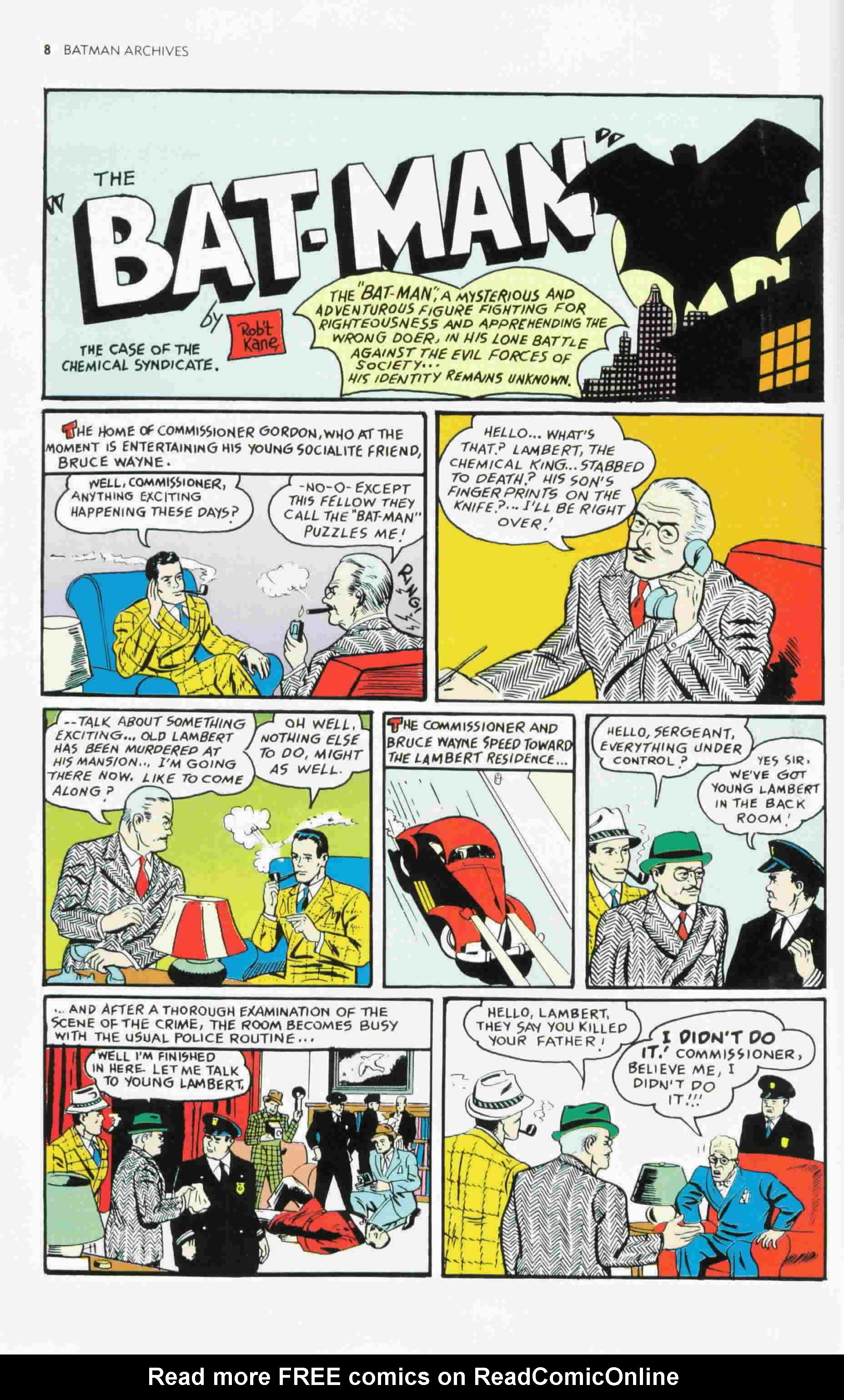 Read online Batman Archives comic -  Issue # TPB 1 (Part 1) - 10