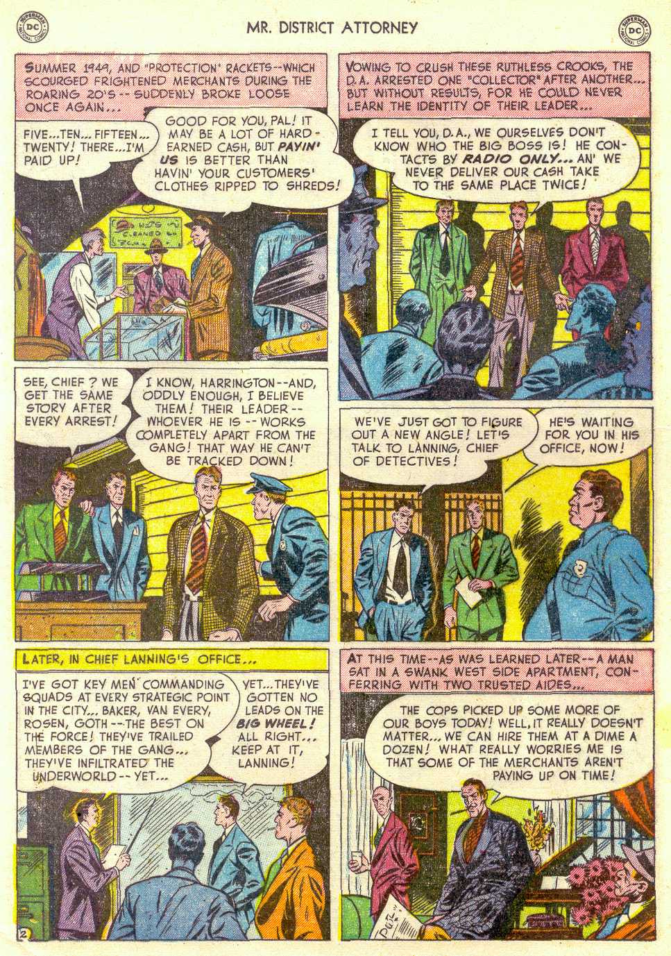 Read online Mr. District Attorney comic -  Issue #16 - 16