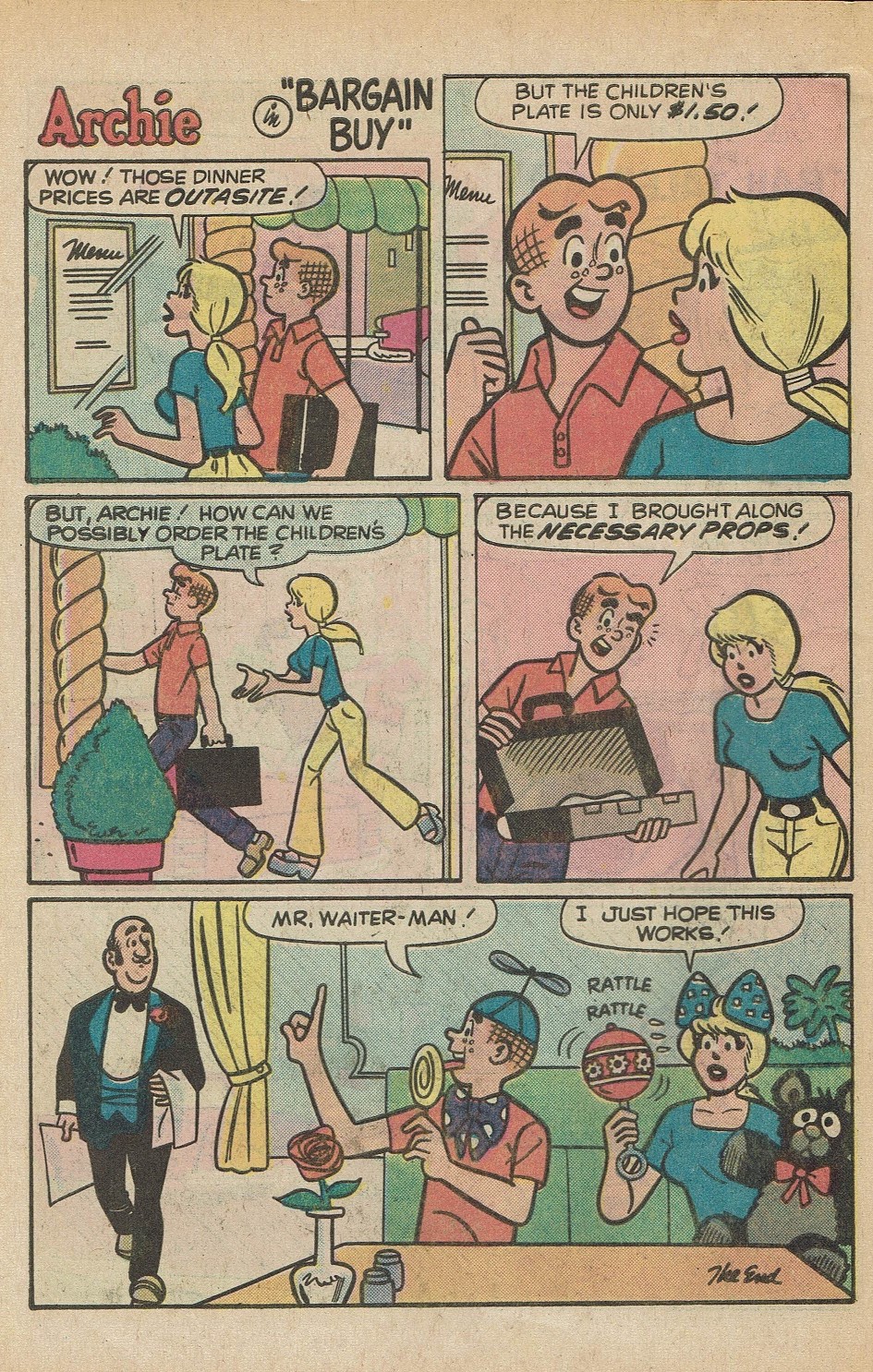 Read online Archie's Joke Book Magazine comic -  Issue #225 - 32