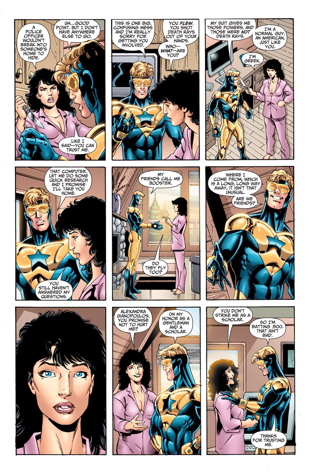 Read online Booster Gold (2007) comic -  Issue #45 - 10