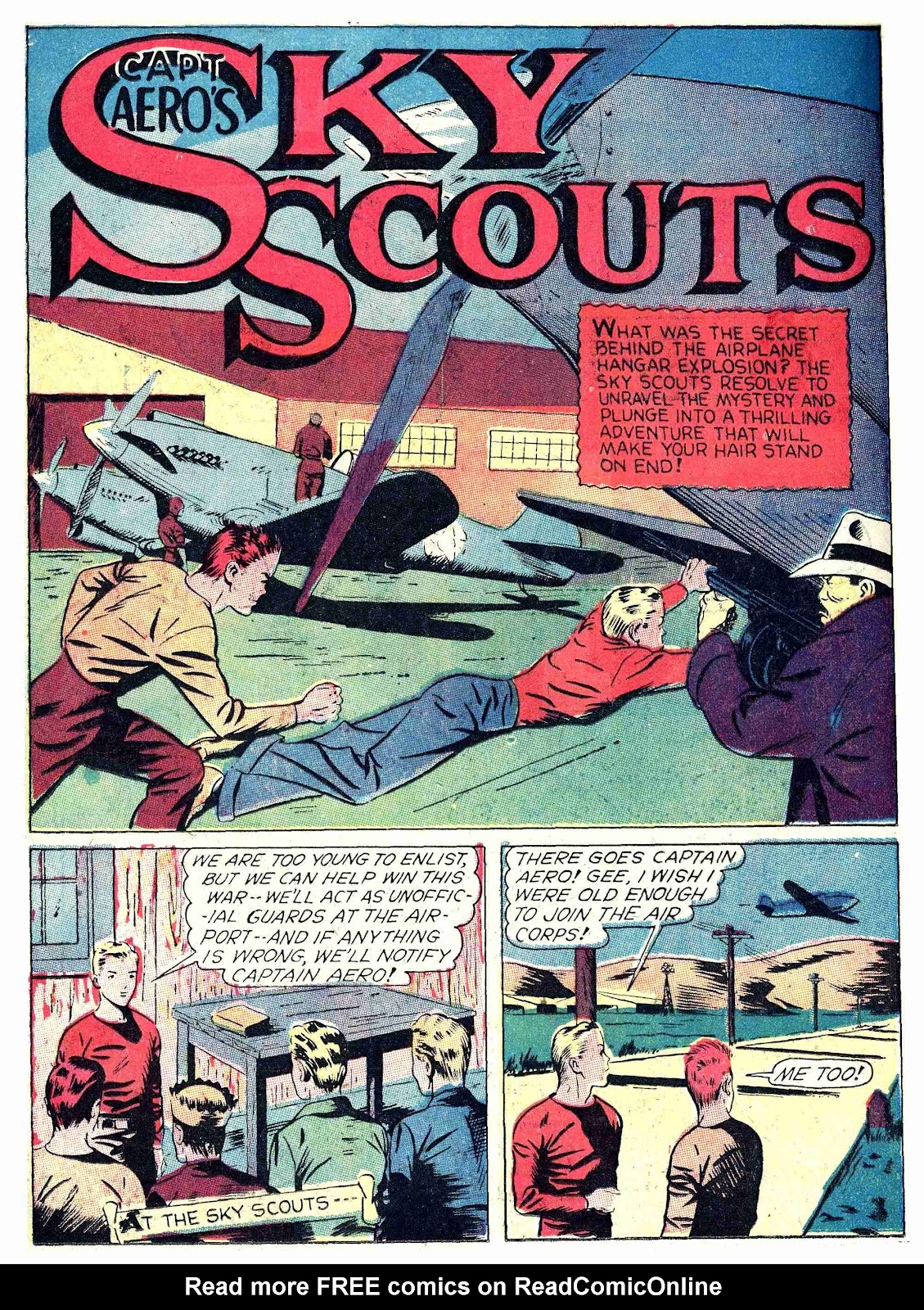 Captain Aero Comics issue 4 - Page 36