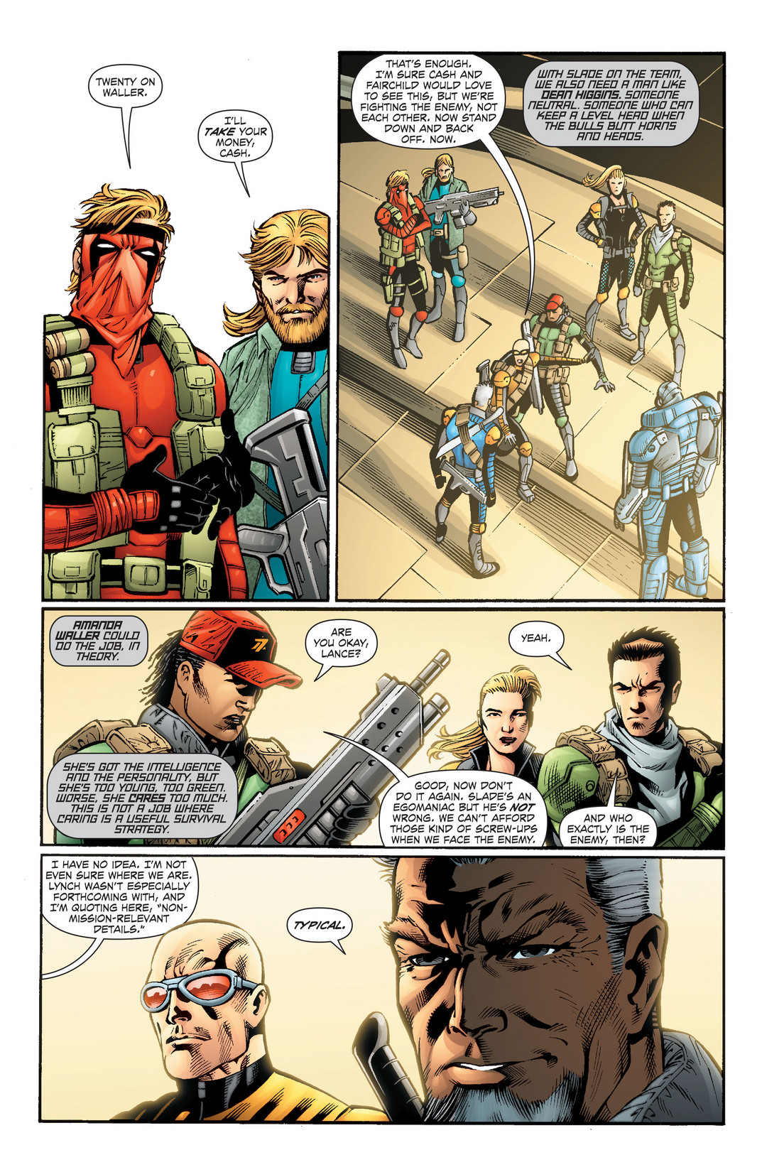 Read online Team 7 (2012) comic -  Issue #1 - 11