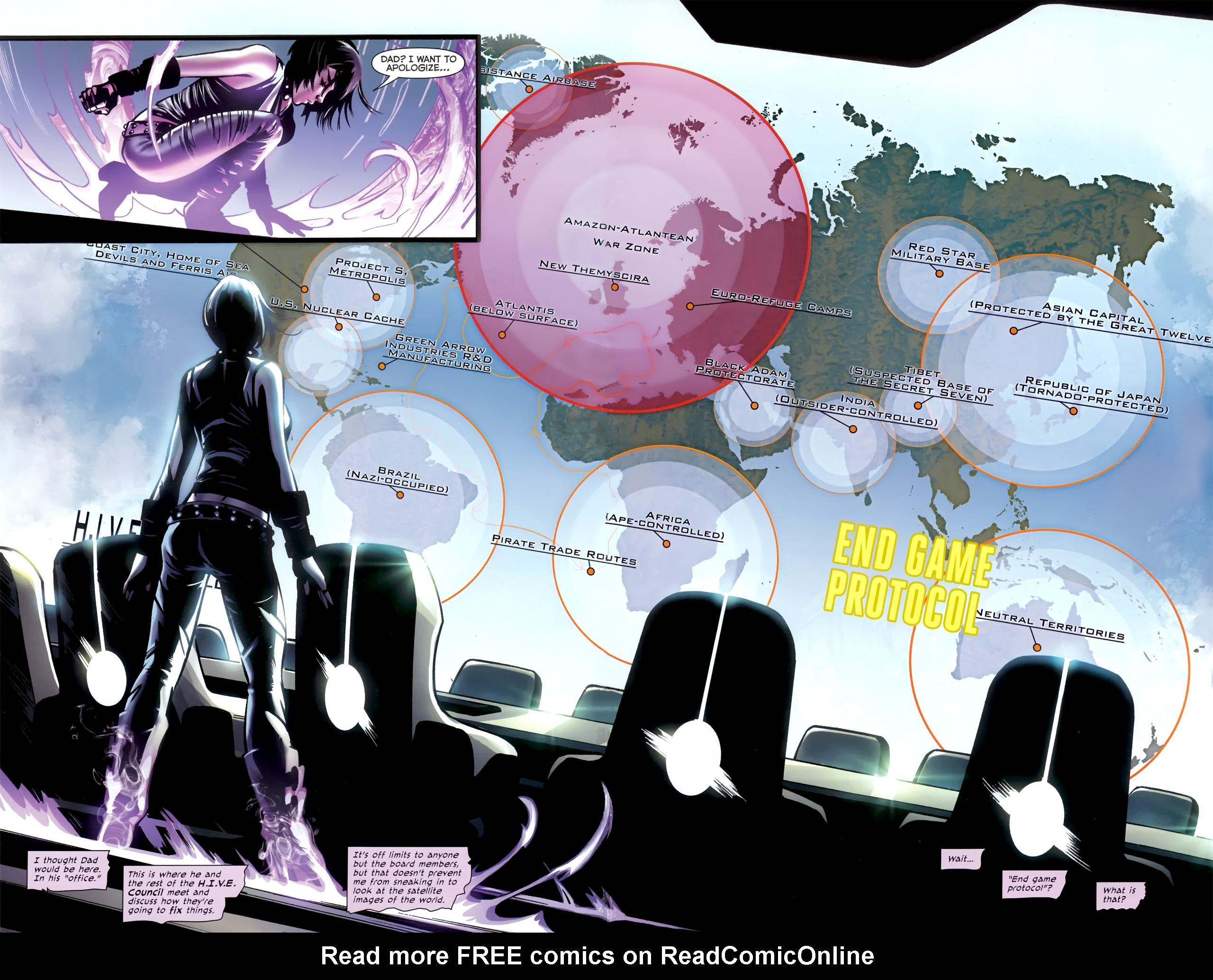 Read online Flashpoint: The World of Flashpoint comic -  Issue #1 - 12