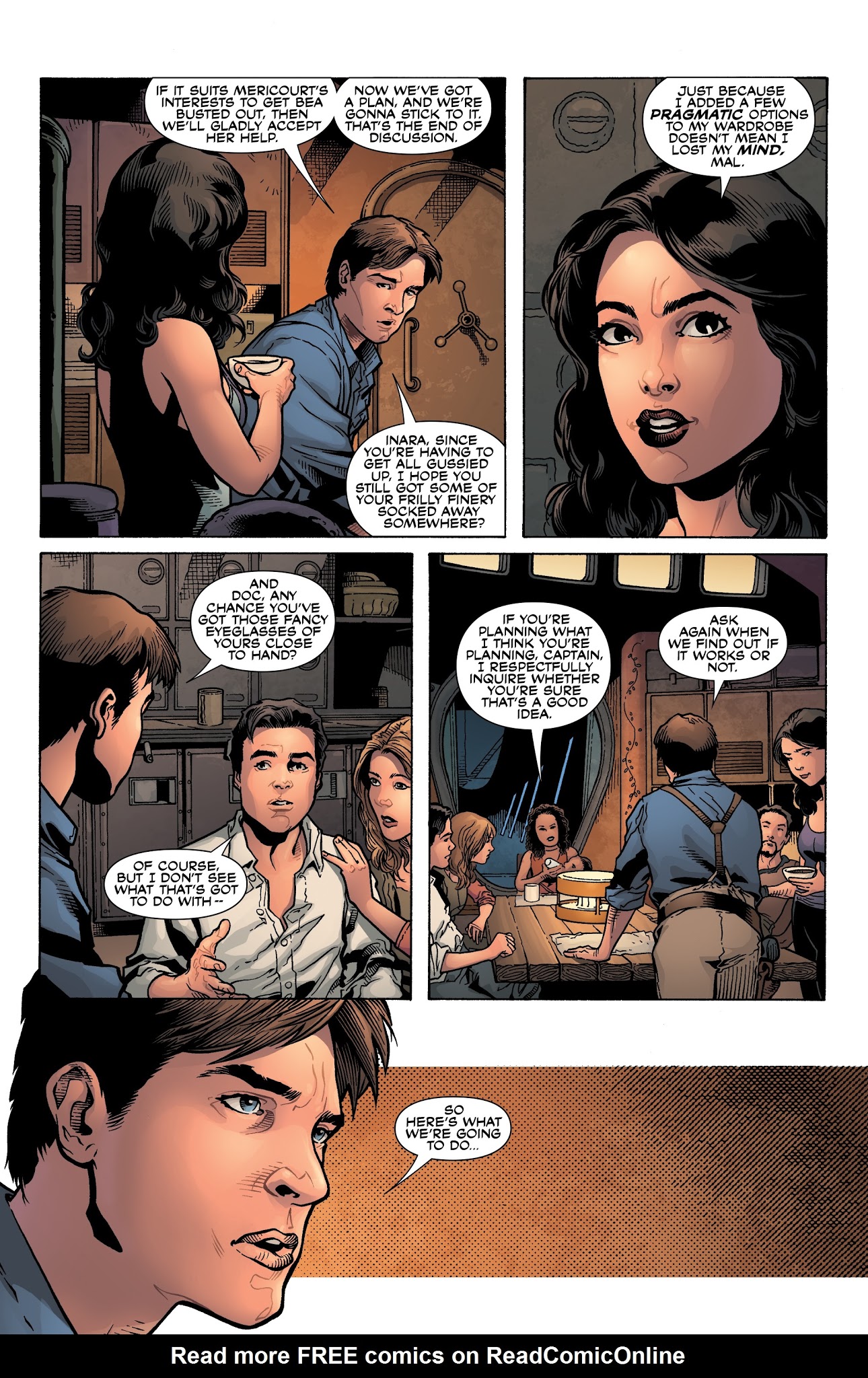 Read online Serenity: Firefly Class 03-K64 – No Power in the 'Verse comic -  Issue # _TPB - 62