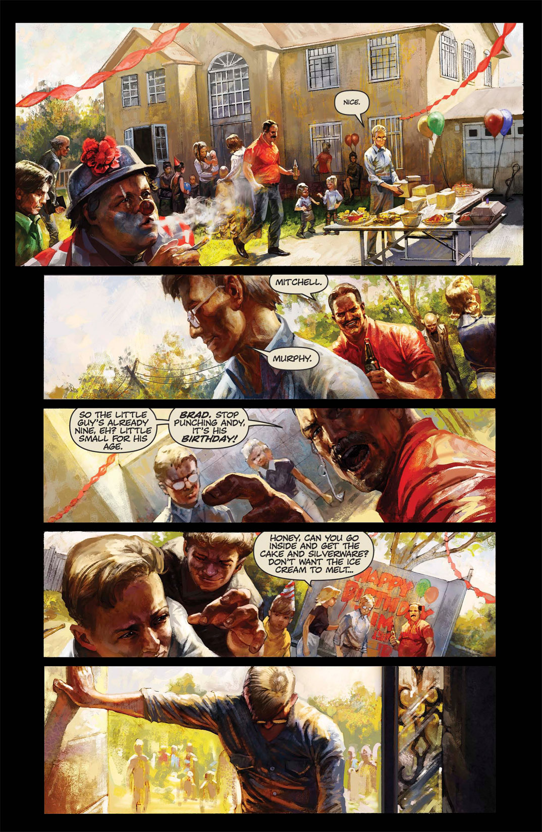 Read online Abattoir comic -  Issue #1 - 4