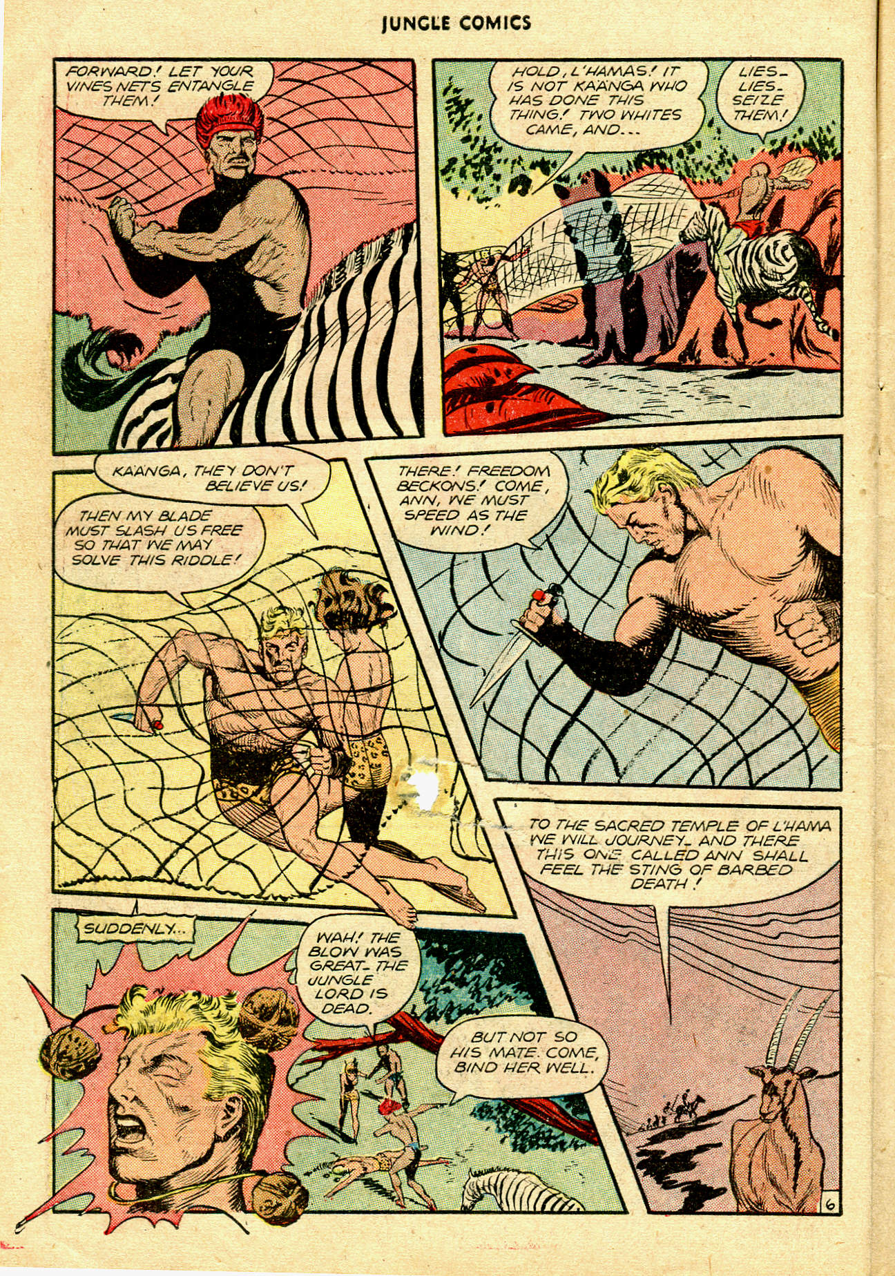 Read online Jungle Comics comic -  Issue #86 - 9