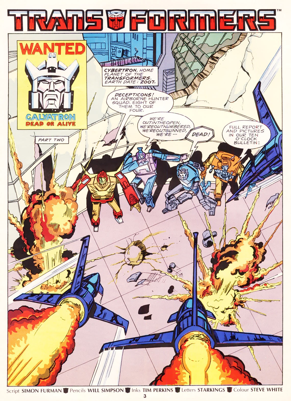 Read online The Transformers (UK) comic -  Issue #223 - 1