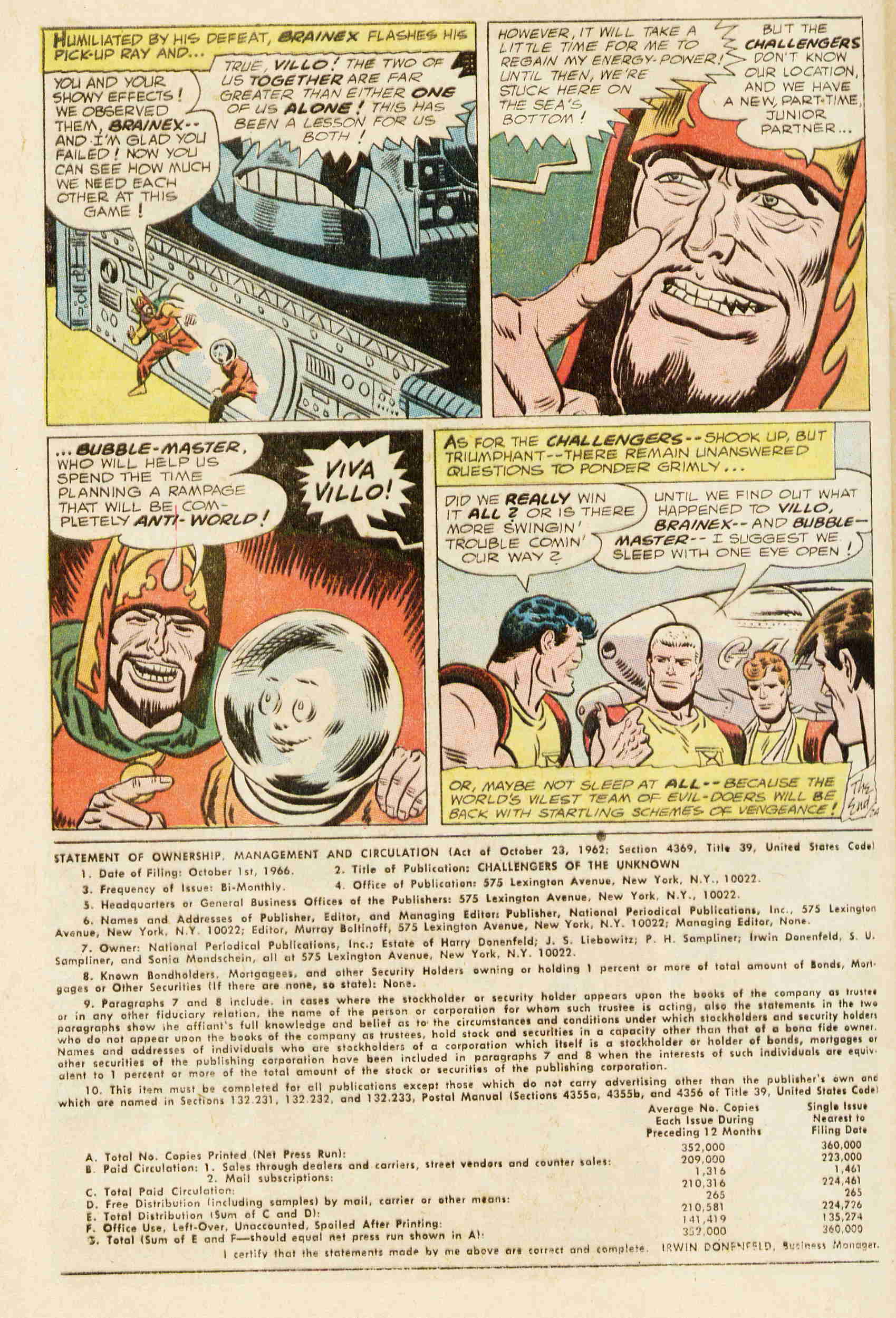 Challengers of the Unknown (1958) Issue #54 #54 - English 27
