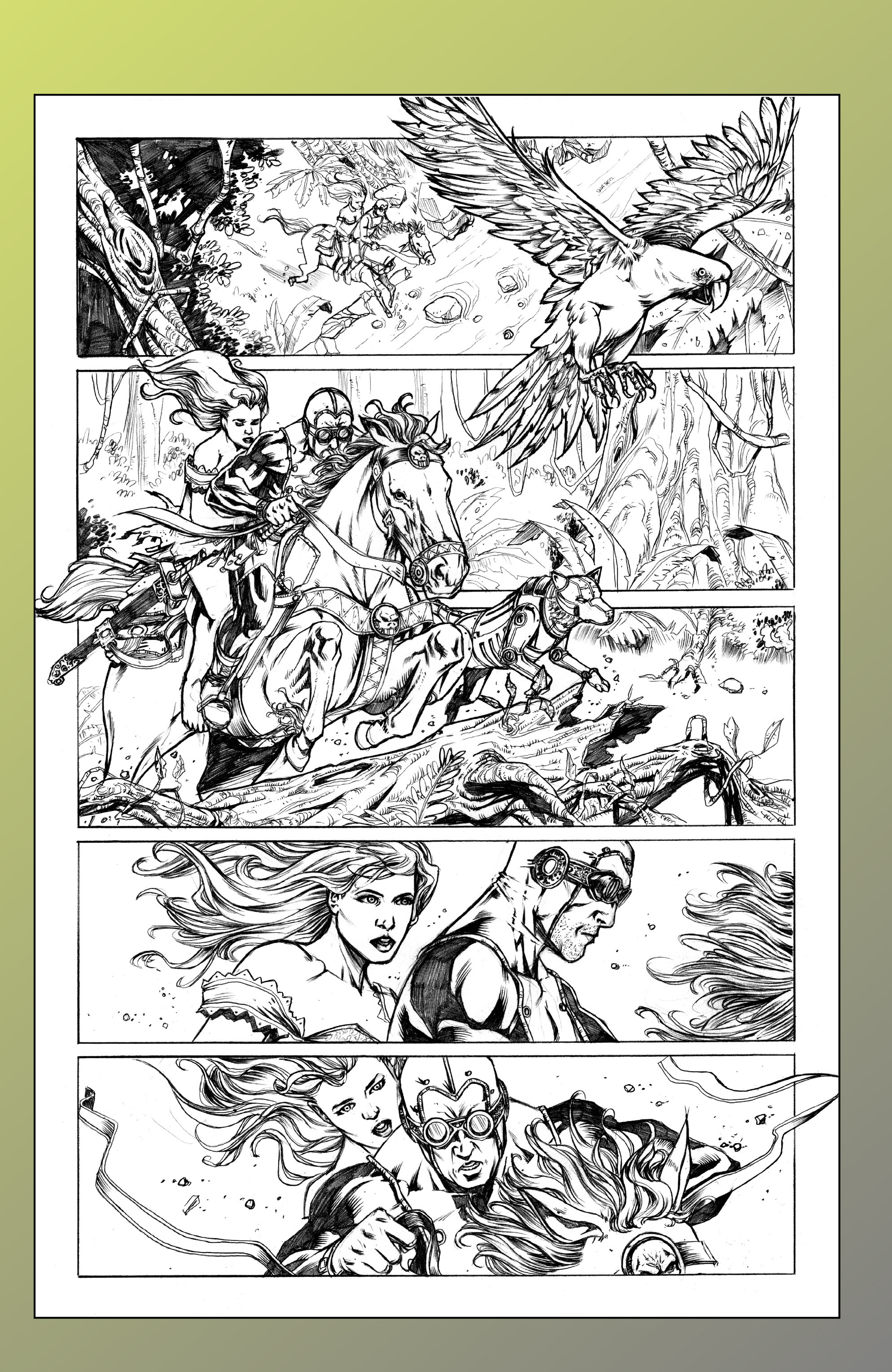 Read online Legenderry: A Steampunk Adventure comic -  Issue #4 - 27