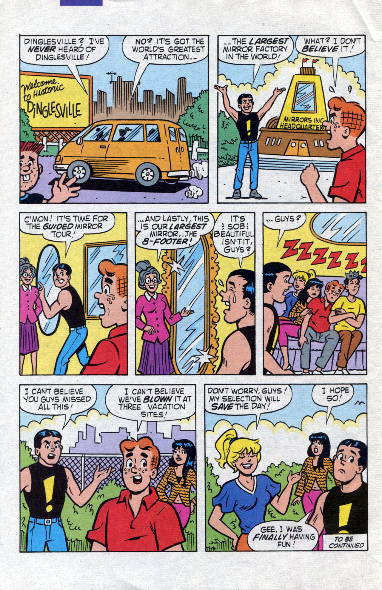 Read online Archie's Vacation Special comic -  Issue #1 - 8