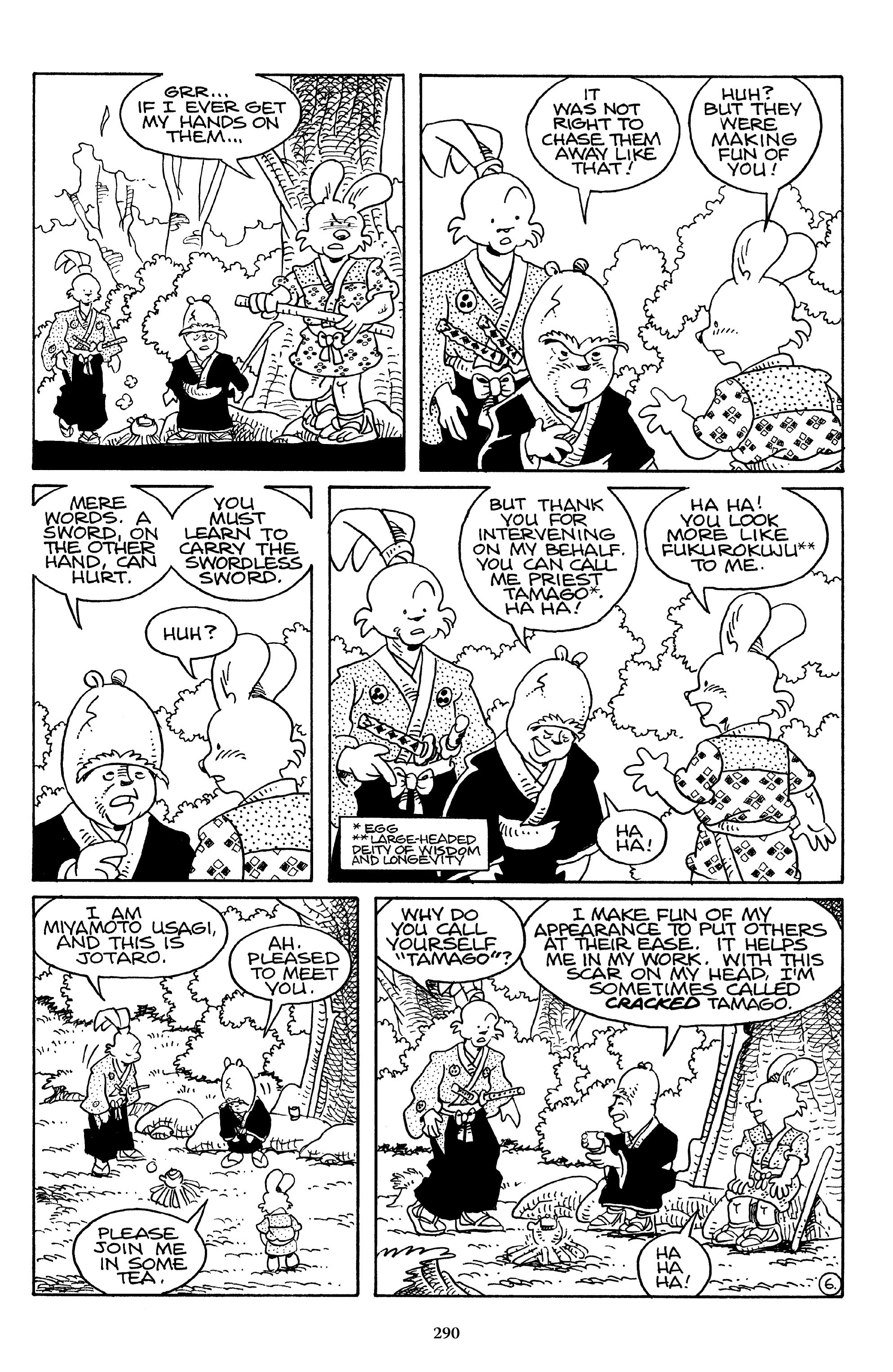 Read online The Usagi Yojimbo Saga comic -  Issue # TPB 4 - 287