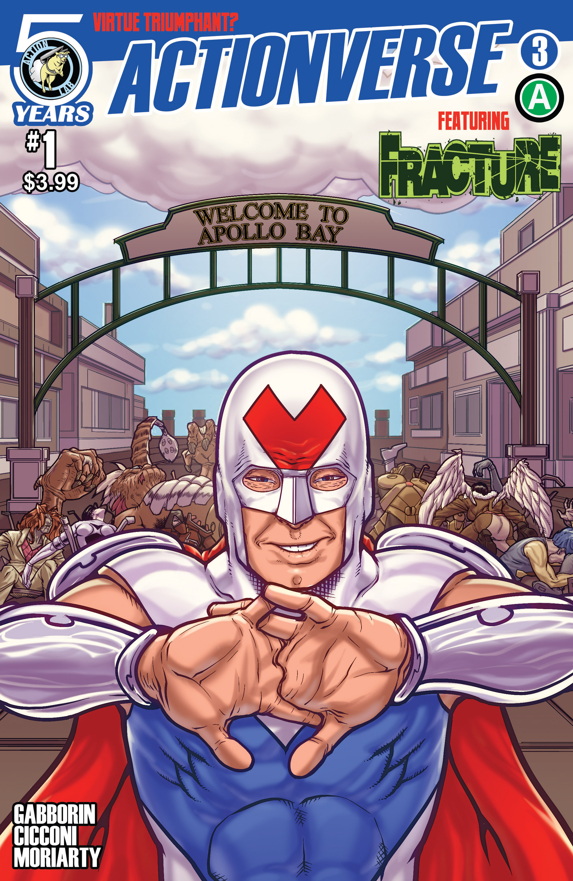 Read online Actionverse comic -  Issue #3 - 1