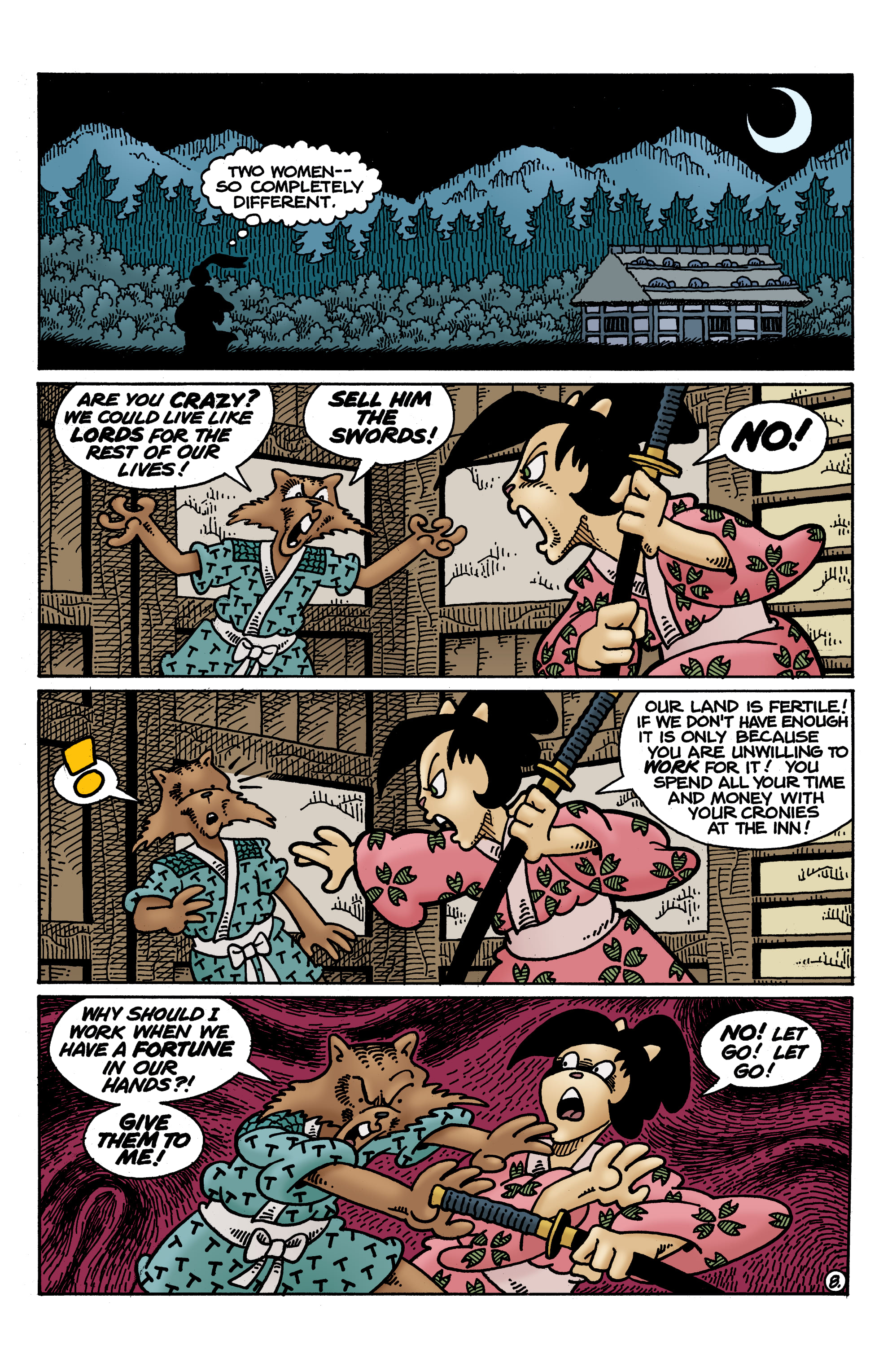 Read online Usagi Yojimbo: Lone Goat and Kid comic -  Issue #1 - 10