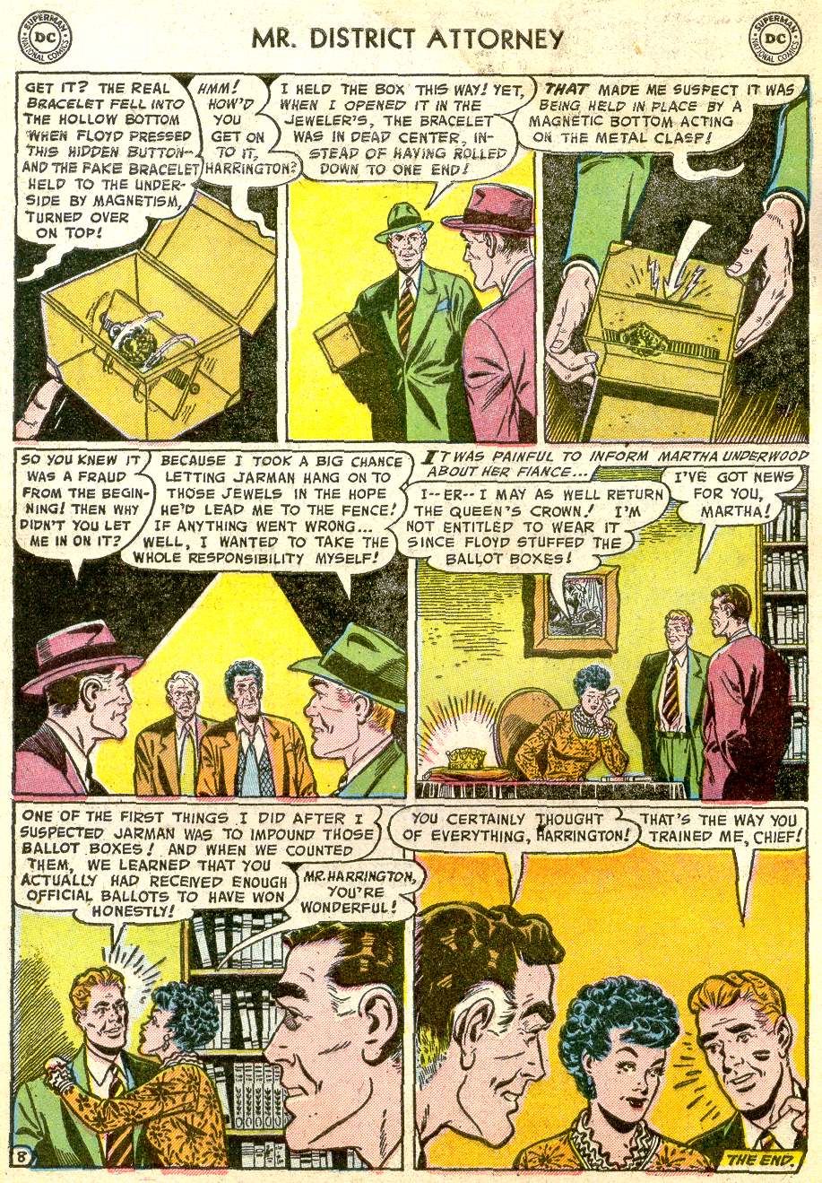 Read online Mr. District Attorney comic -  Issue #46 - 34
