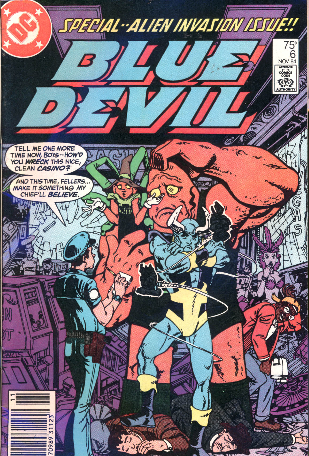 Read online Blue Devil comic -  Issue #6 - 1