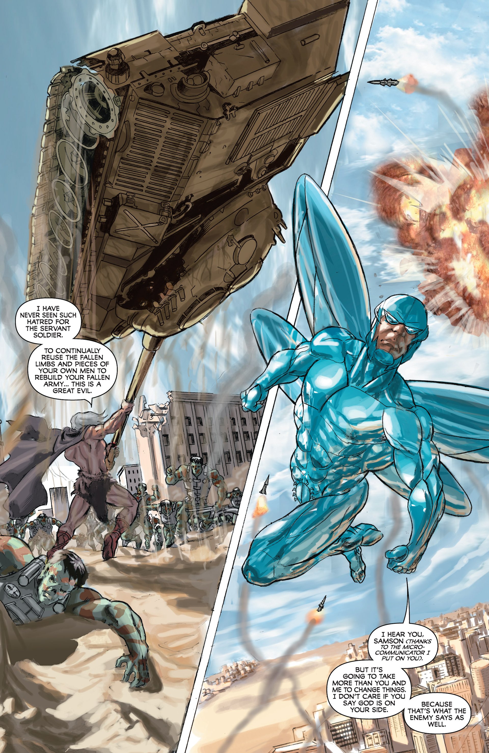 Read online Project Superpowers comic -  Issue #5 - 17