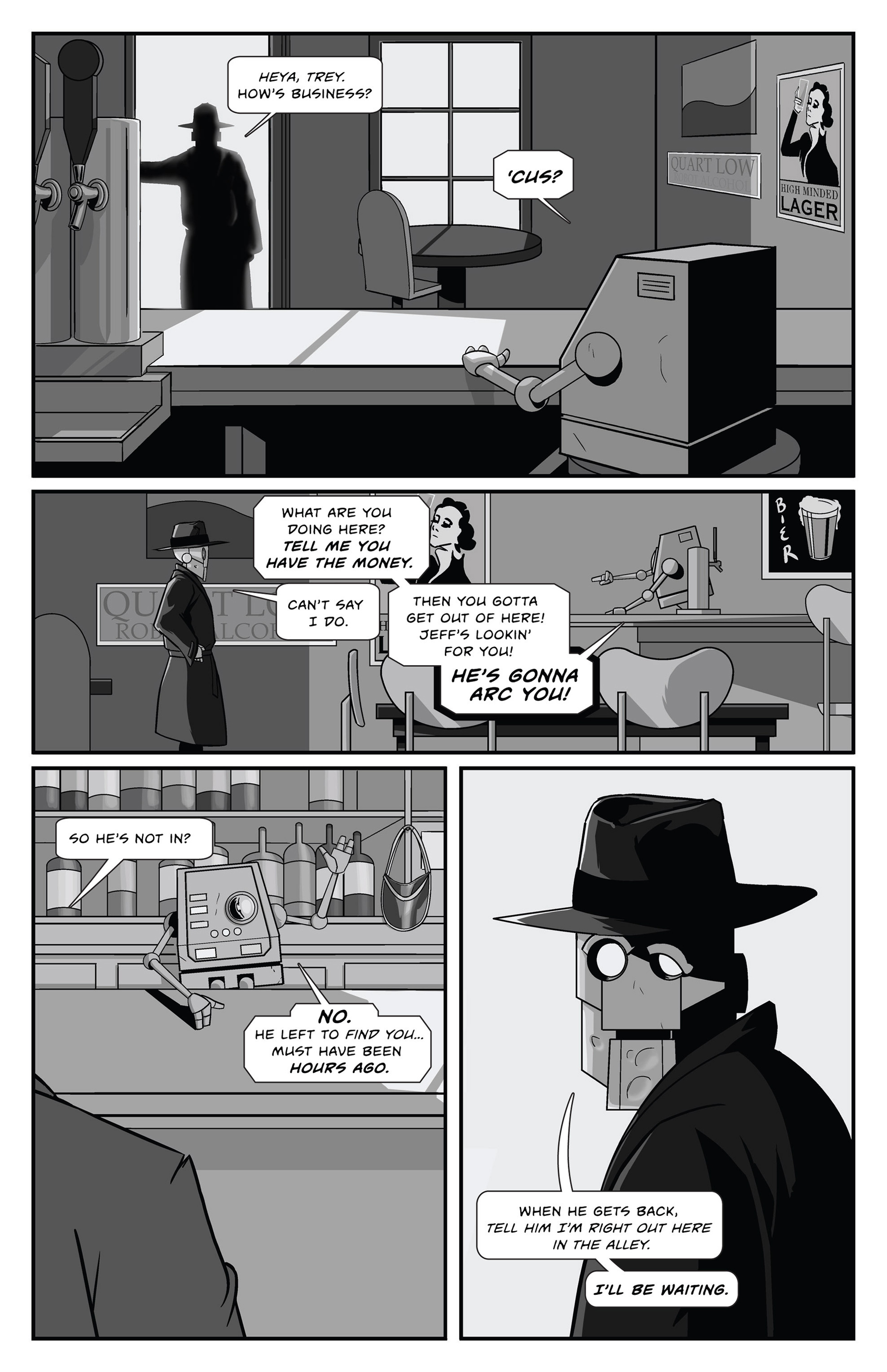 Read online Copernicus Jones: Robot Detective comic -  Issue #3 - 8