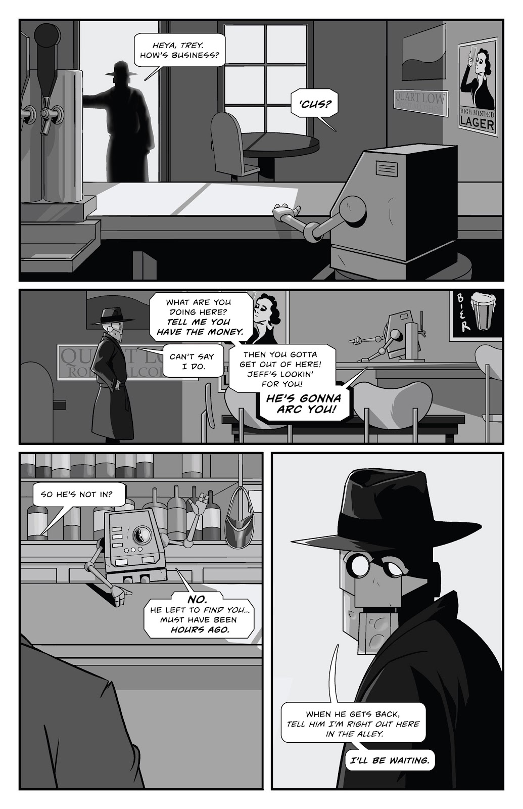 Copernicus Jones: Robot Detective issue 3 - Page 8