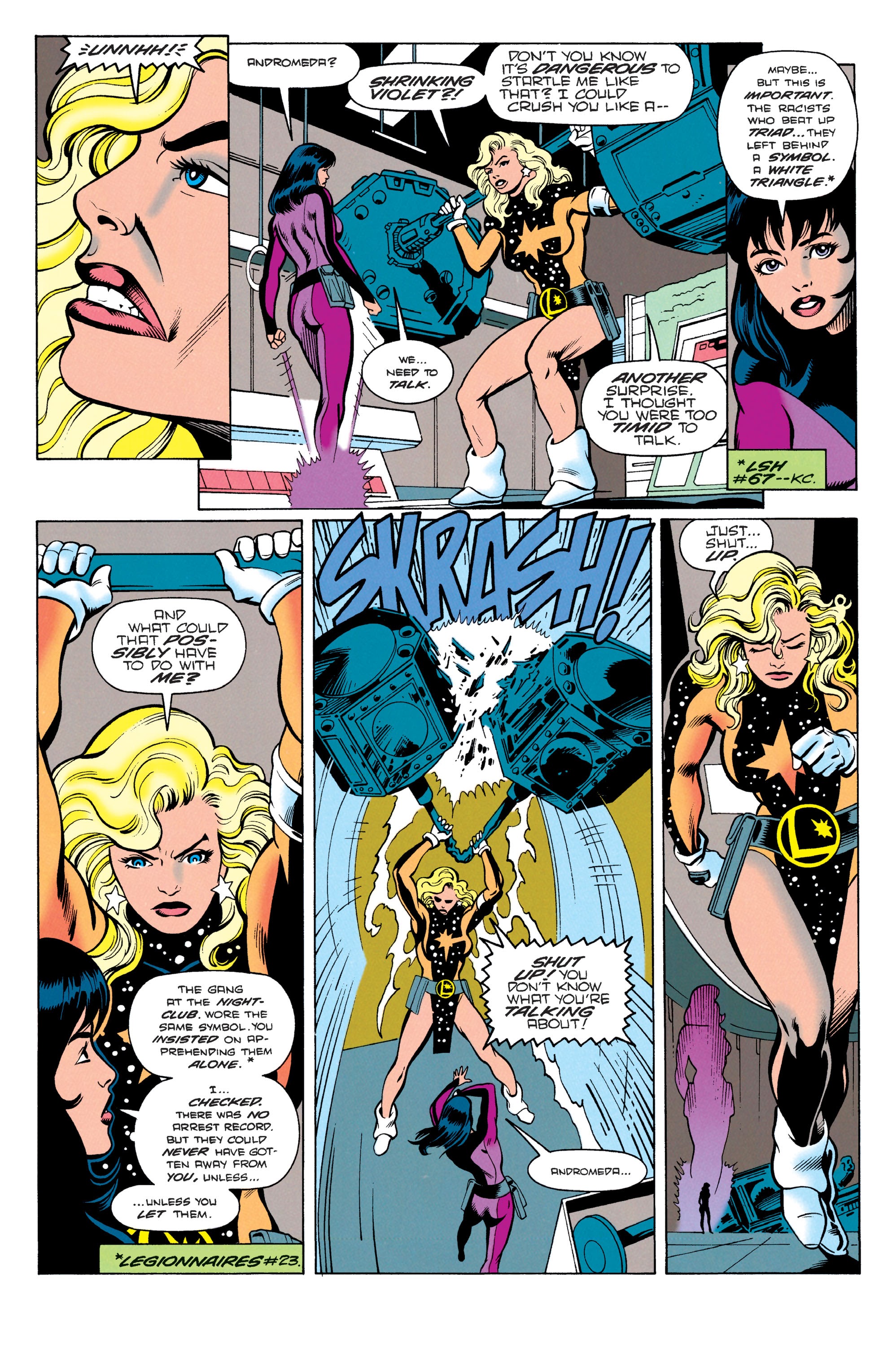 Read online Legionnaires comic -  Issue # _TPB 2 (Part 1) - 16