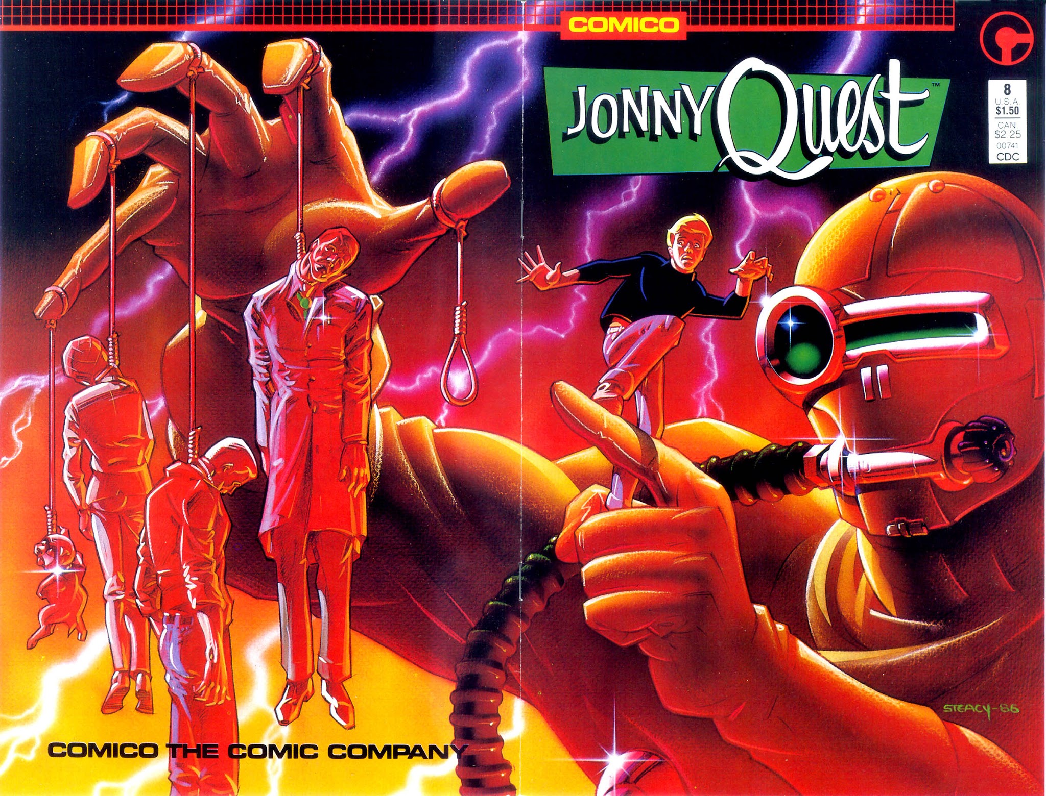 Read online Jonny Quest comic -  Issue #8 - 1